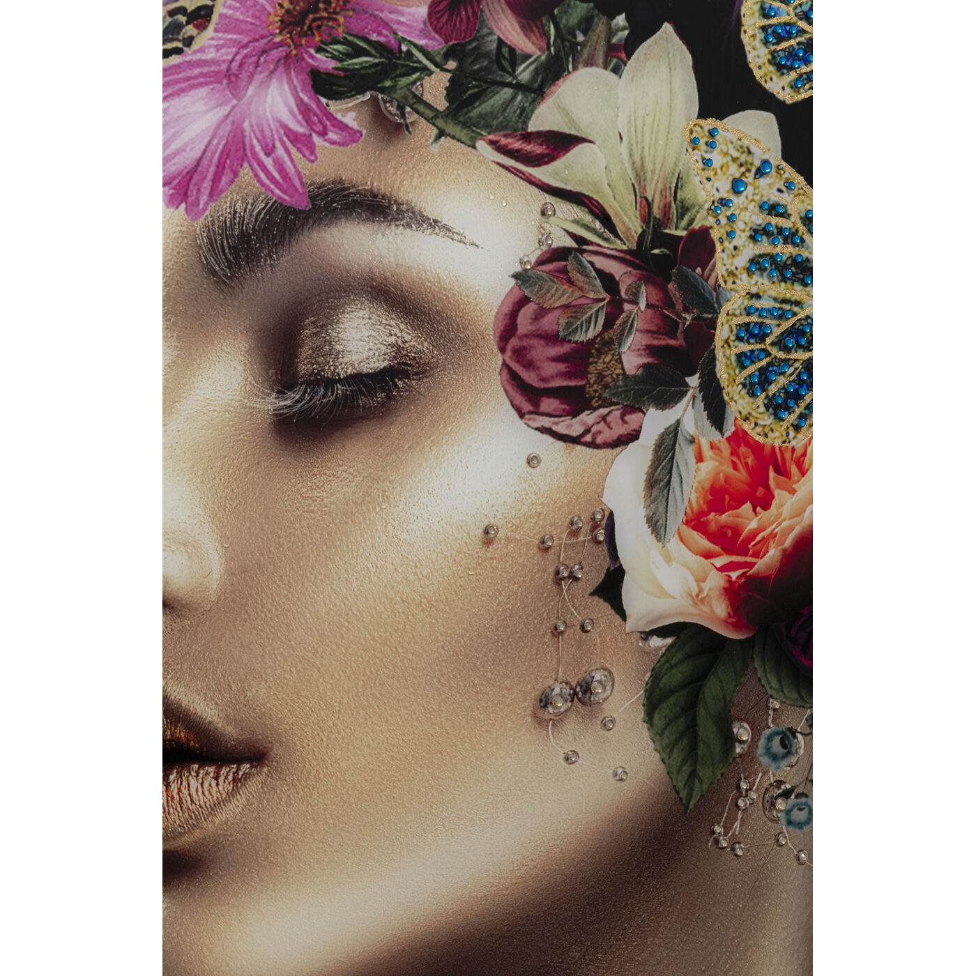 Картина в раме Muse Glamour «Гламурный портрет» 80x120 см от KARE Design