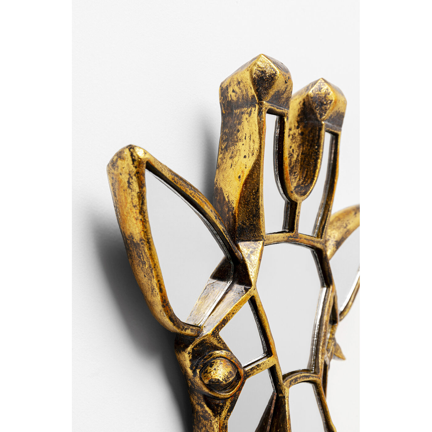 Объект настенный Giraffe «Зеркальный жираф» 45 см от KARE Design