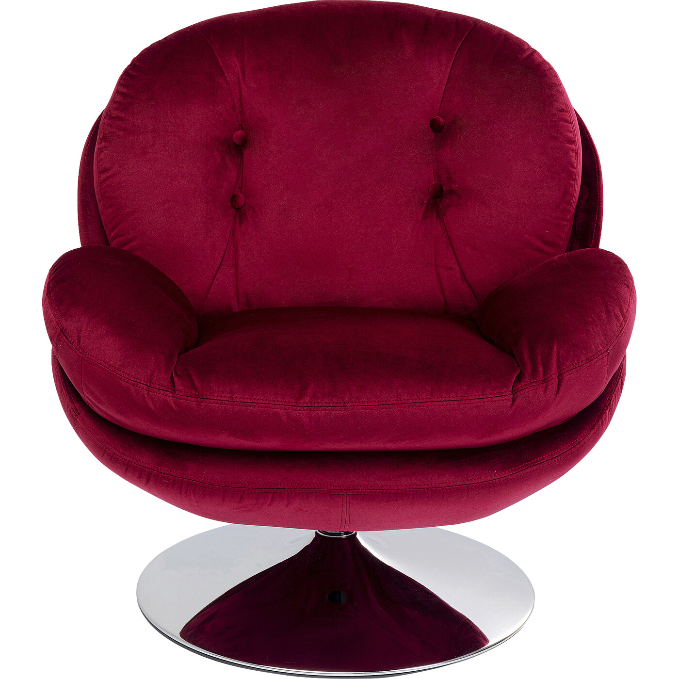 Кресло вращающееся с подлокотниками Cosy Berry от KARE Design