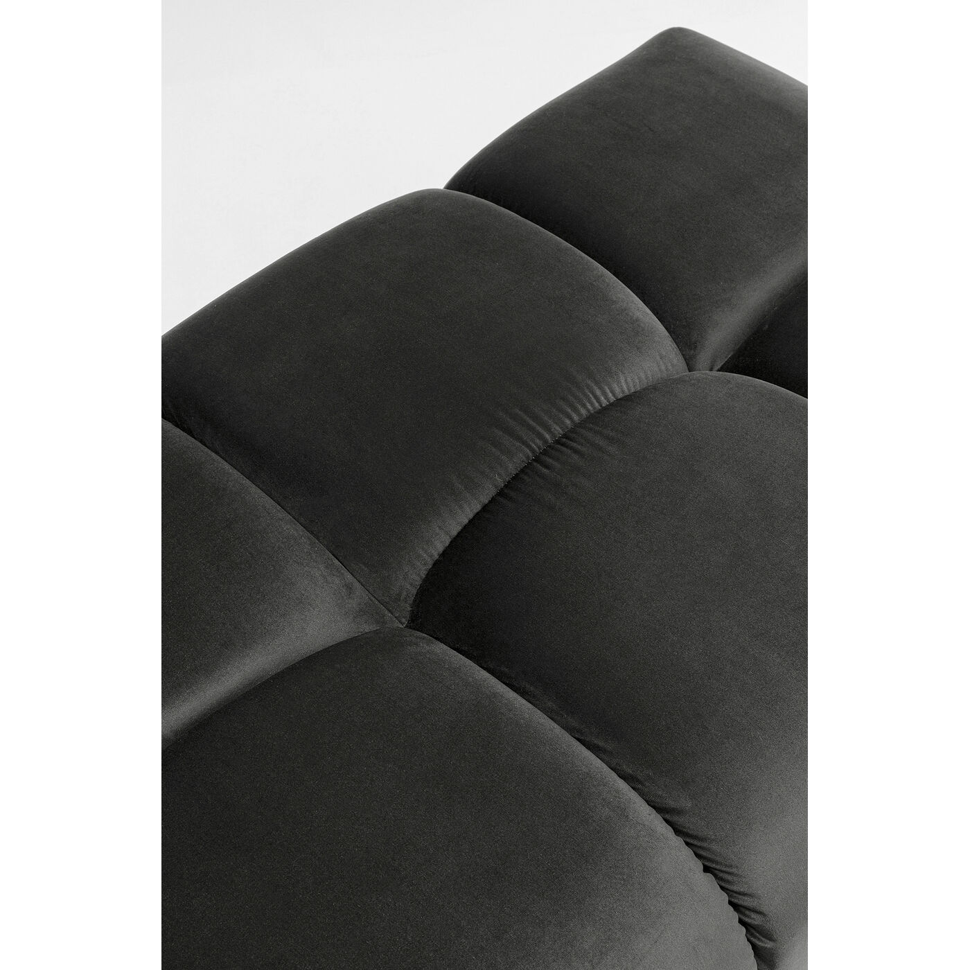 Пуф Belami Velvet Grey 105x70 см от KARE Design