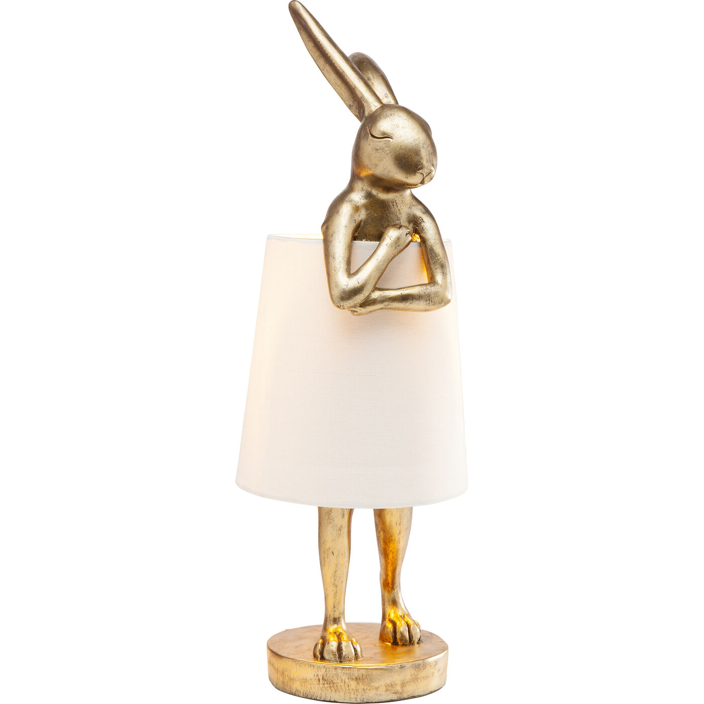 Светильник настольный Animal Rabbit Gold 68 см от KARE Design