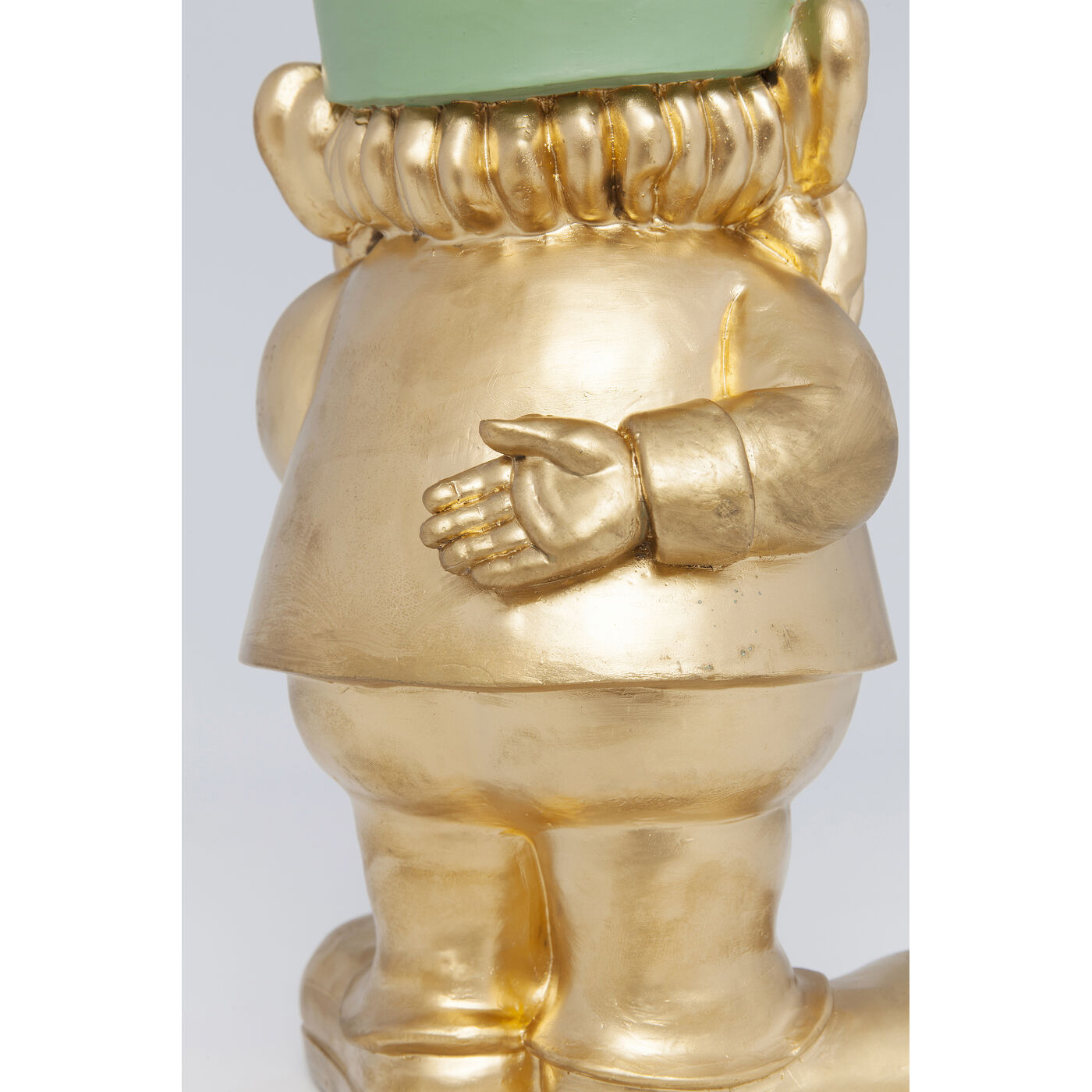 Фигура декоративная Zwerg Standing Gold Green 42 см от KARE Design