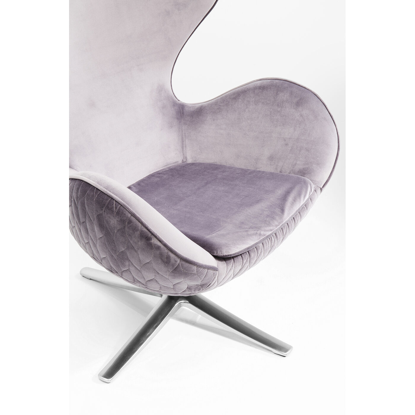 Кресло вращающееся Lounge Leaf Grey