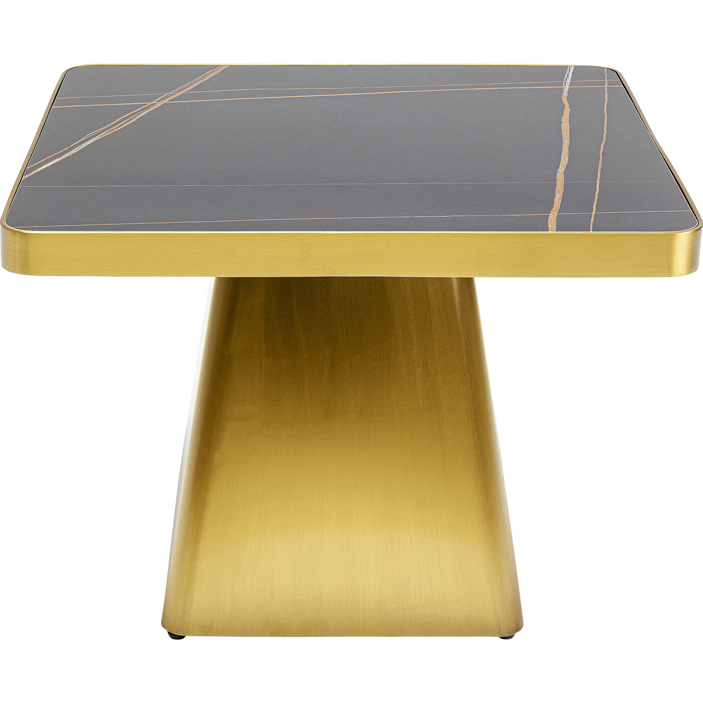 Стол кофейный Miler Gold 80x80 см от KARE Design