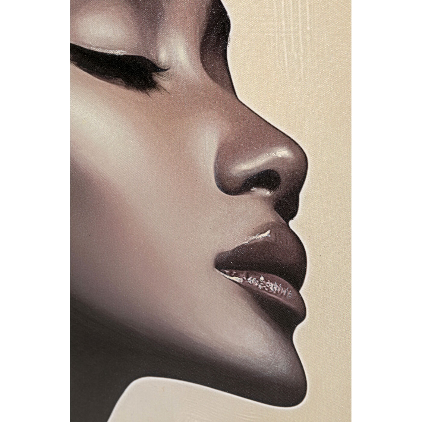 Картина в раме Muse Aesthetic Right «Женский профиль» 90x120 см от KARE Design