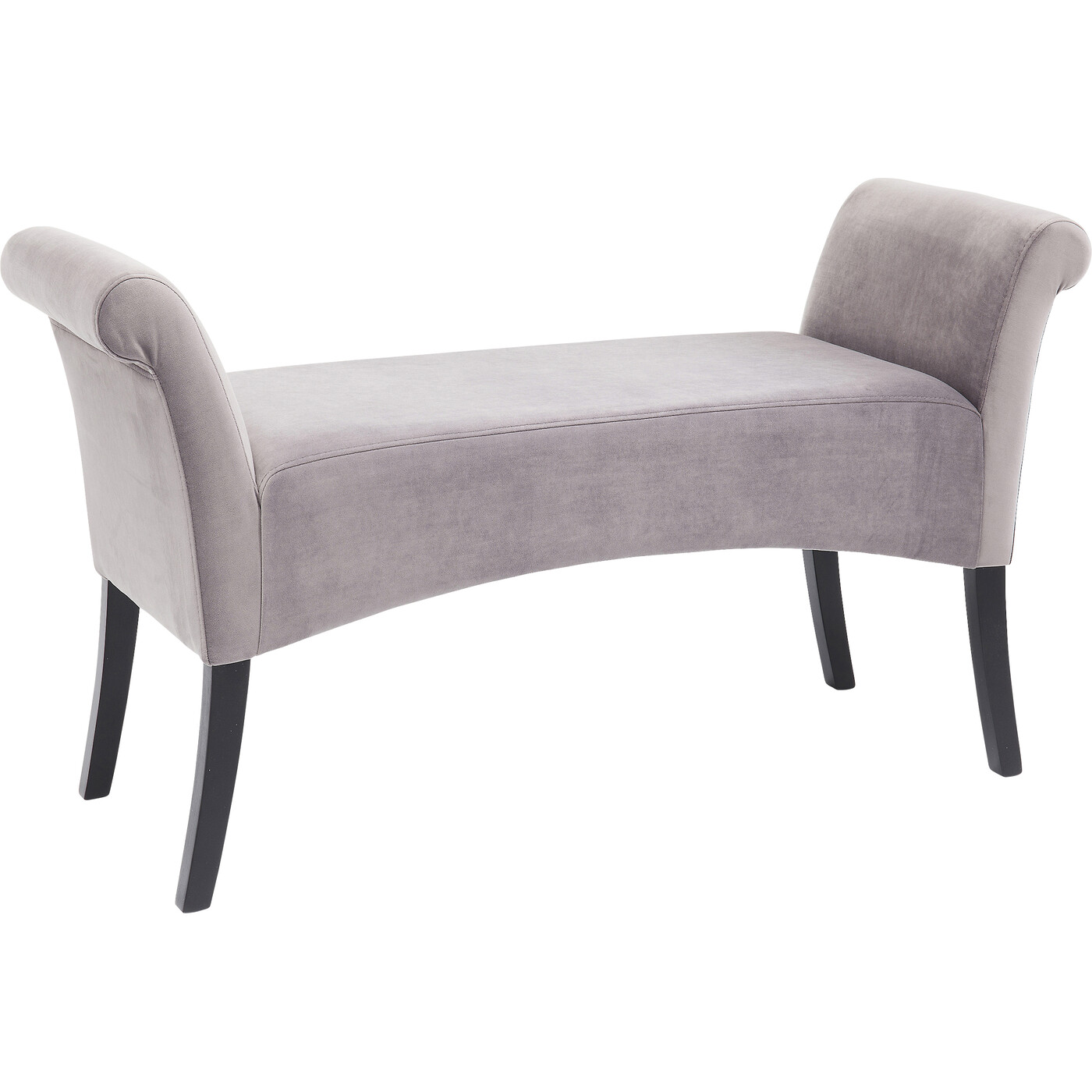 Скамья Motley Velvet Silvergrey от KARE Design
