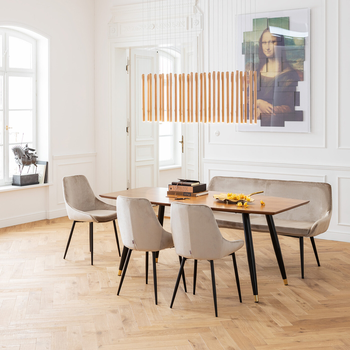 Скамья East Side 154 см от KARE Design