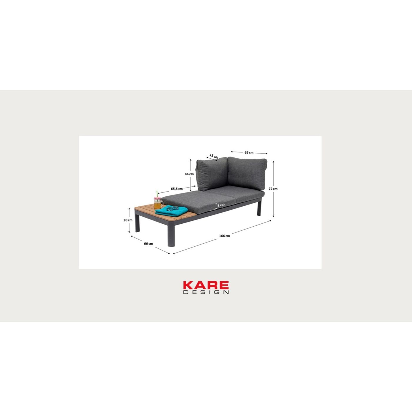 Комплект для улицы Happy Day Flexible от KARE Design