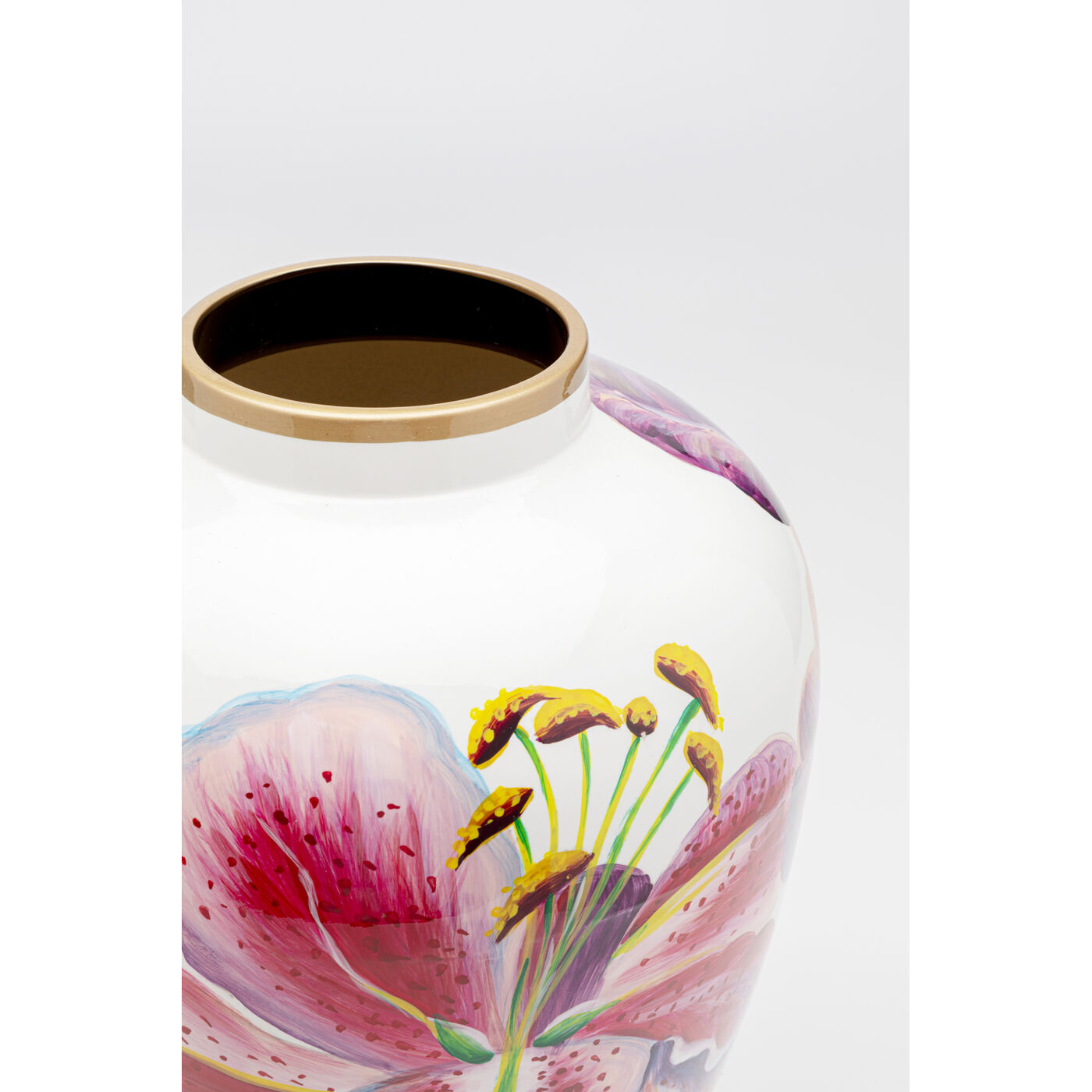 Ваза Lillies «Лилии» 37 см, Розовый от KARE Design