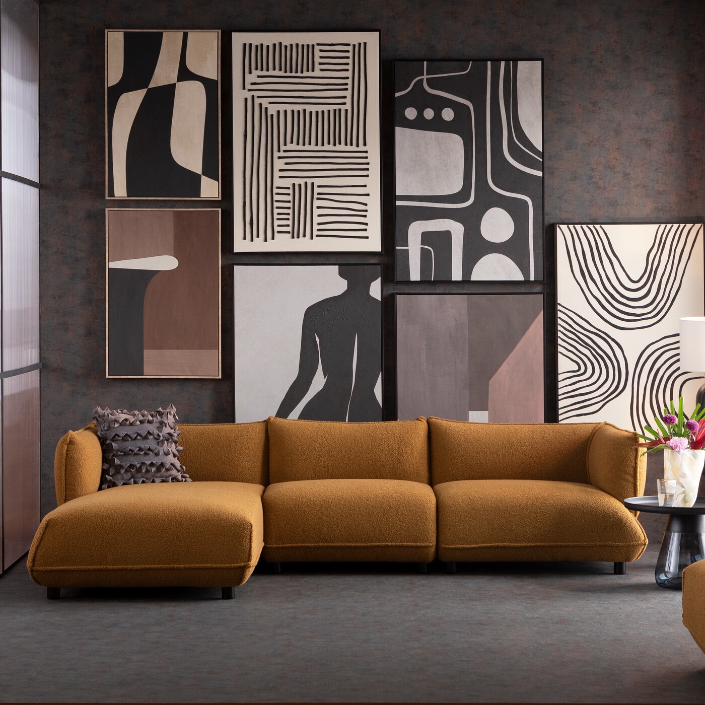 Картина на холсте Artistic Blacky 70x110 см от KARE Design