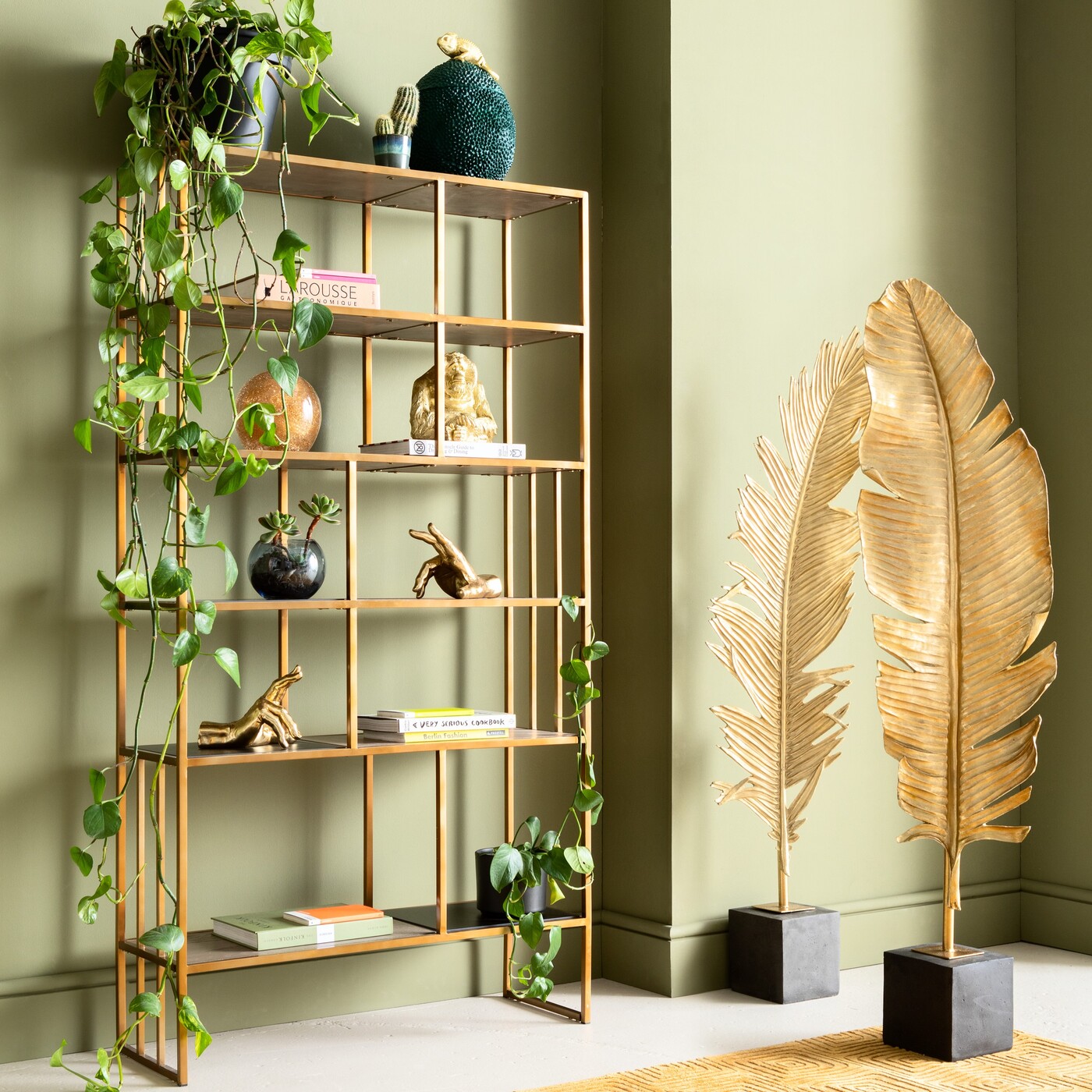 Объект декоративный Leaf «Лист» 147 см от KARE Design