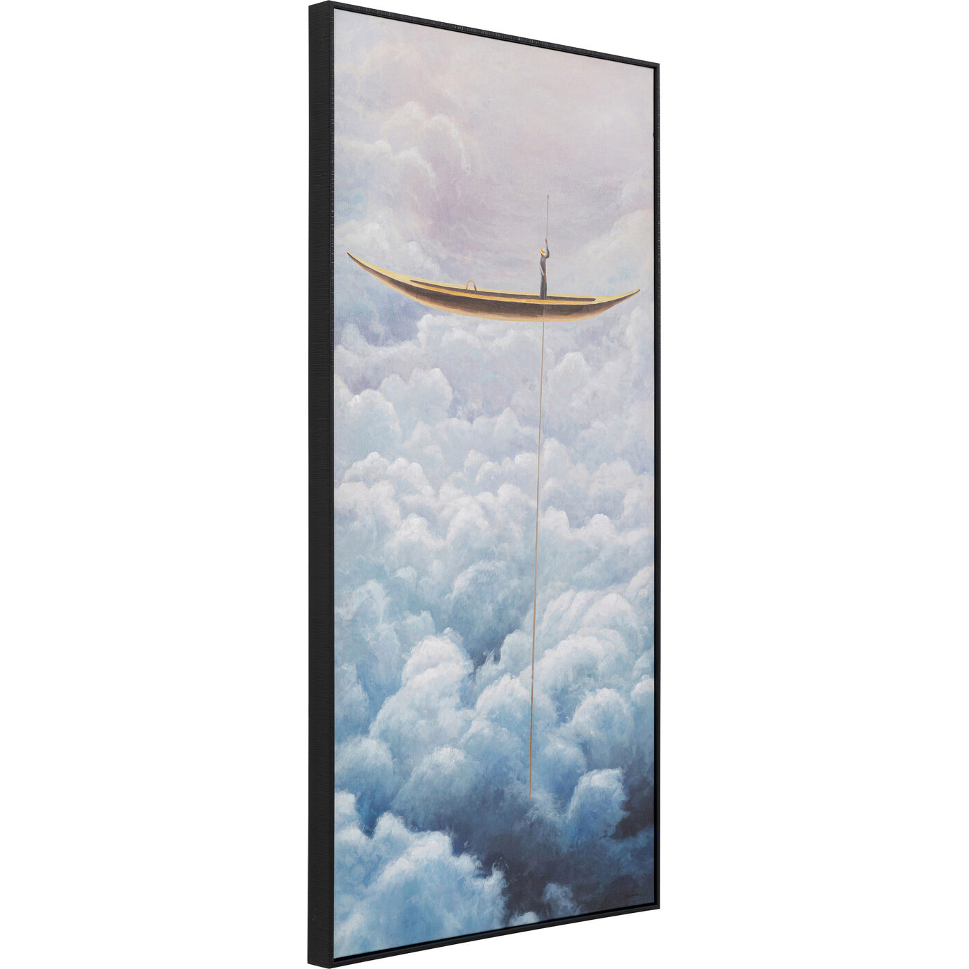 Картина в раме Cloud Boat 60x120 см от KARE Design