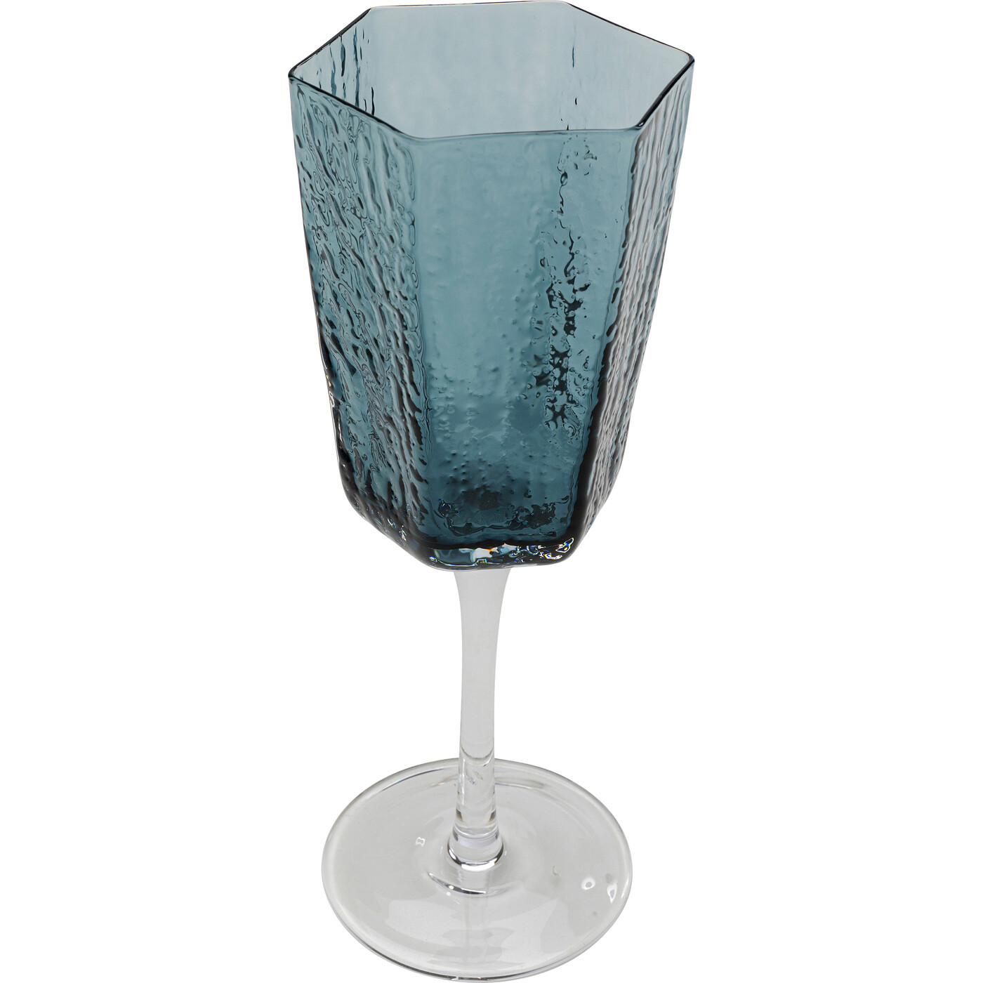 Бокал для белого вина Cascata Blue от KARE Design