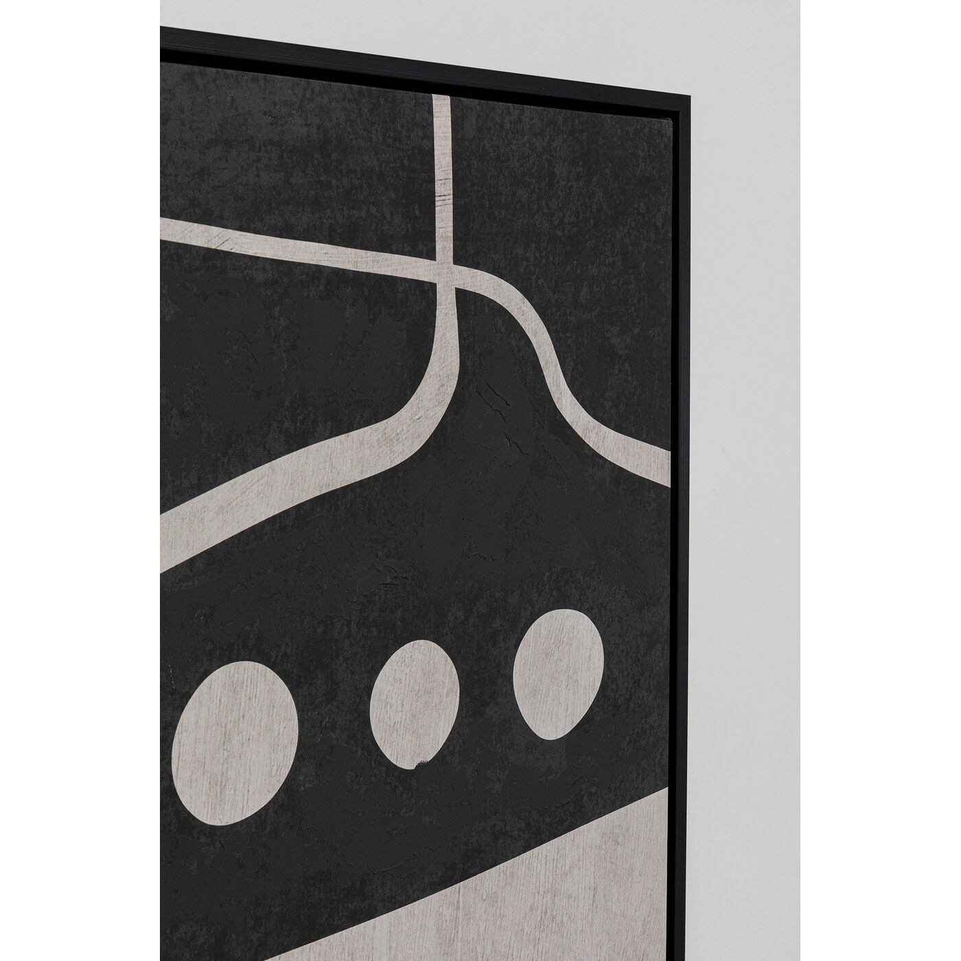 Картина на холсте Artistic Blacky 70x110 см от KARE Design