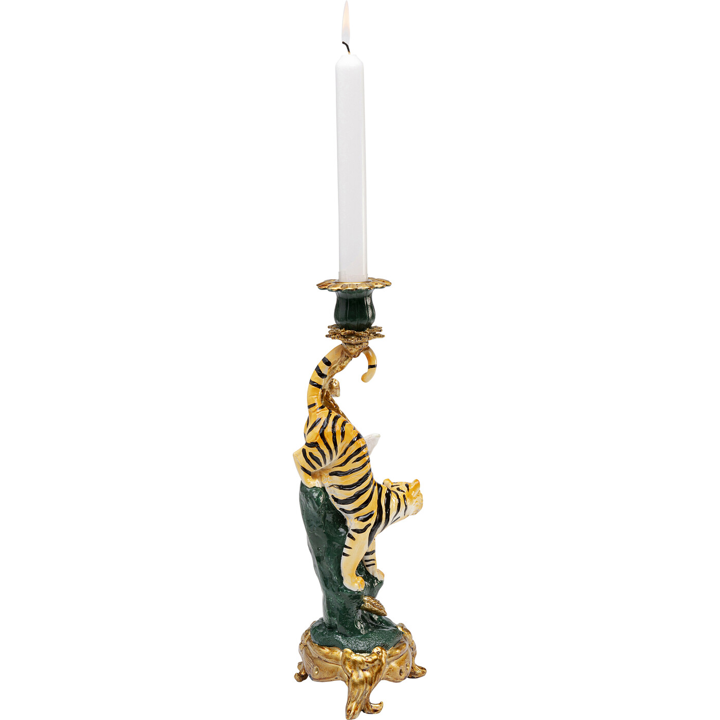 Подсвечник Elegant Tiger «Элегантный тигр» 33 см от KARE Design