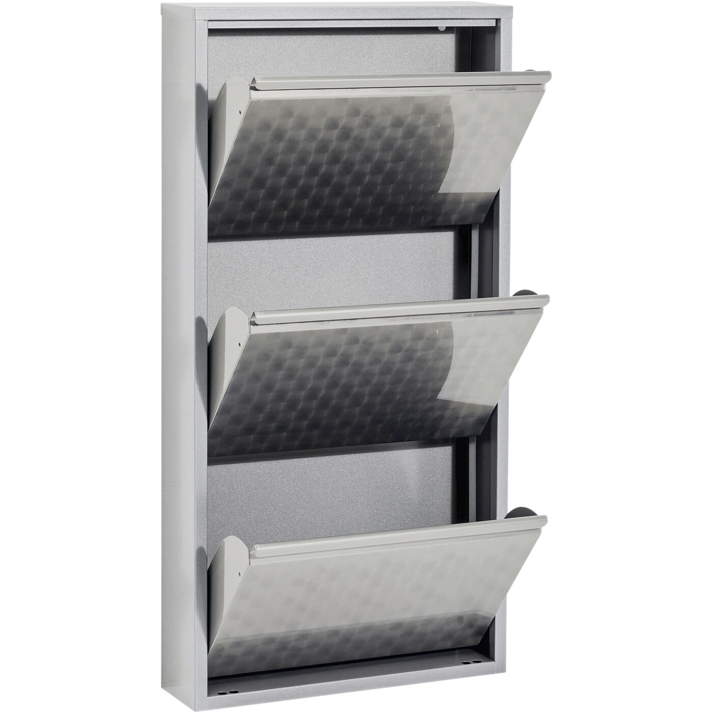 Полка для обуви Caruso 3 Silver brushed (MO) от KARE Design