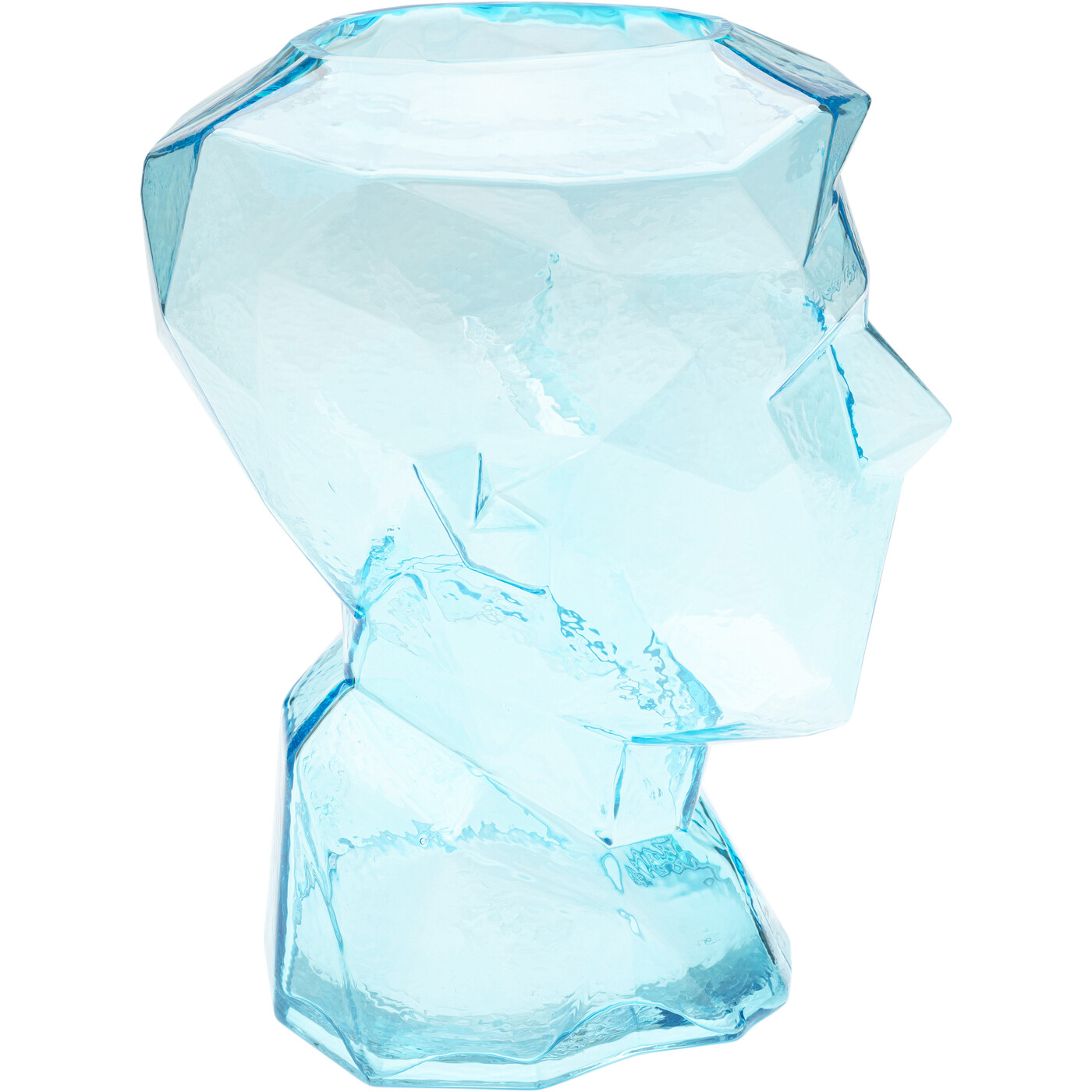Ваза Prisma Face Light Blue 30 см от KARE Design