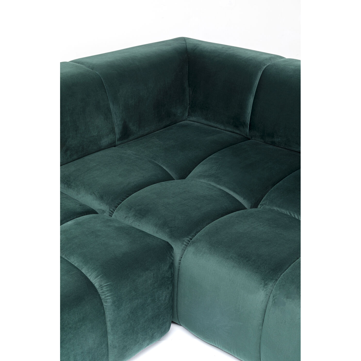 Диван угловой Belami Velvet Dark Green Right 265 см от KARE Design