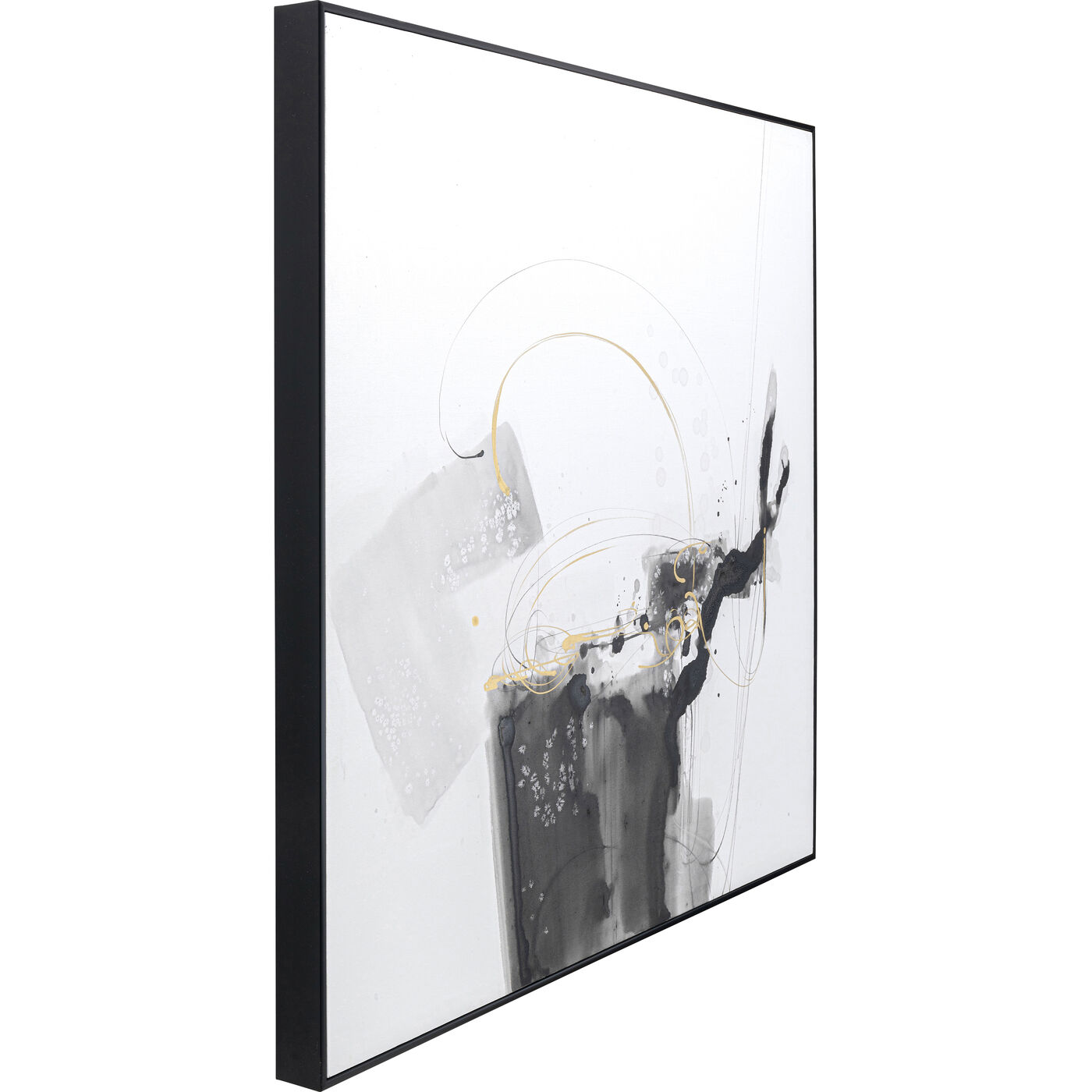 Картина в раме Splotch «Пятна» 100x100 см от KARE Design