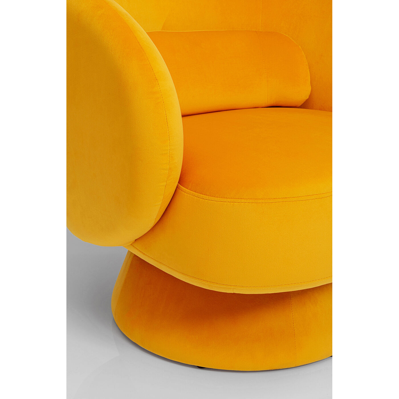 Кресло вращающееся Orion Yellow от KARE Design