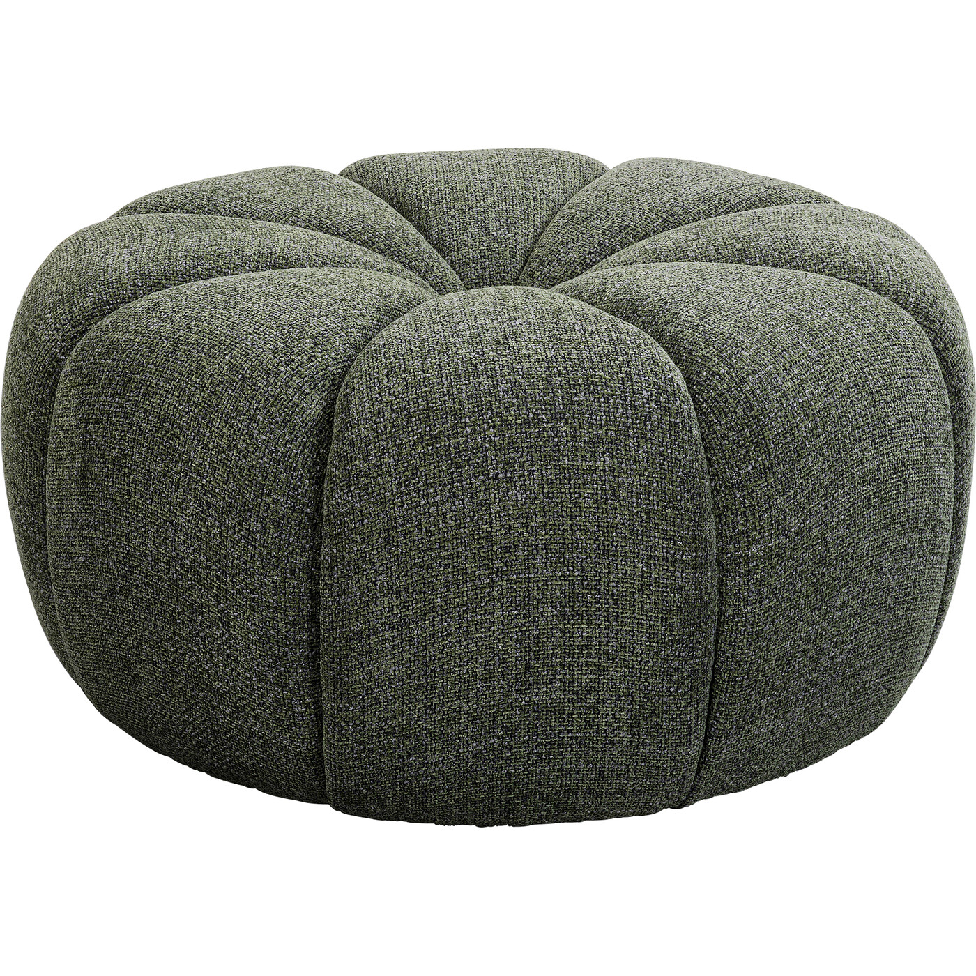 Пуф Peppo Lounge Melange Green Ø80 см от KARE Design