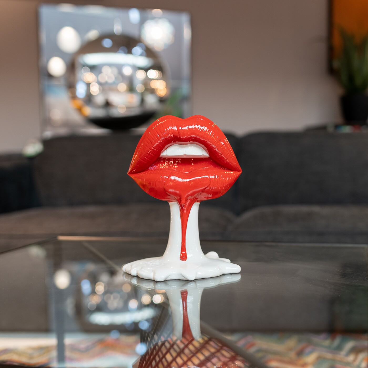 Объект декоративный Hot Lips «Горячие губы» 26 см от KARE Design