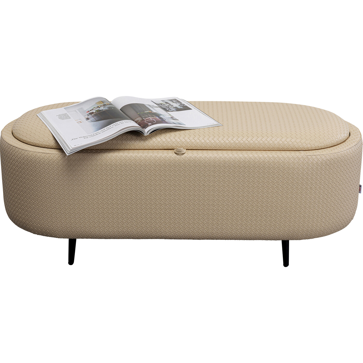 Скамья Venezia Storage Beige 100 см от KARE Design
