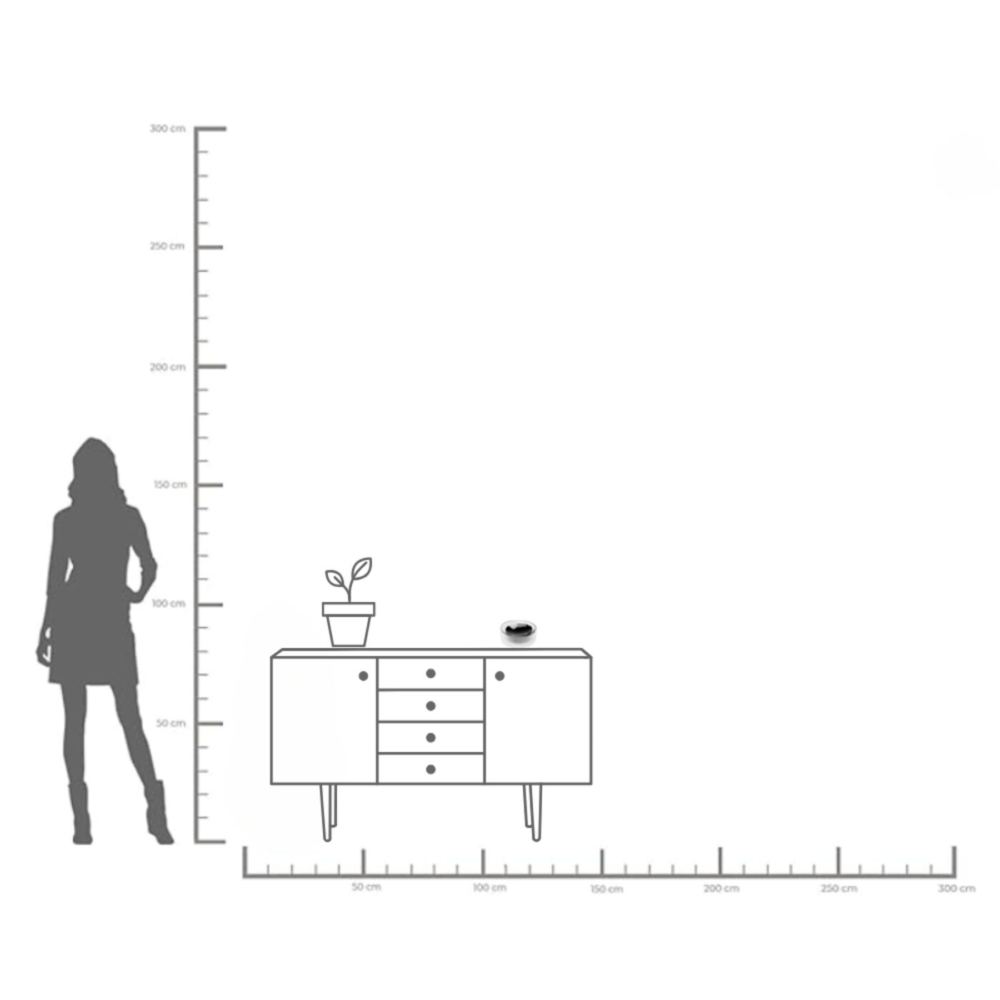 Ваза Balance «Баланс» Ø30 см от KARE Design
