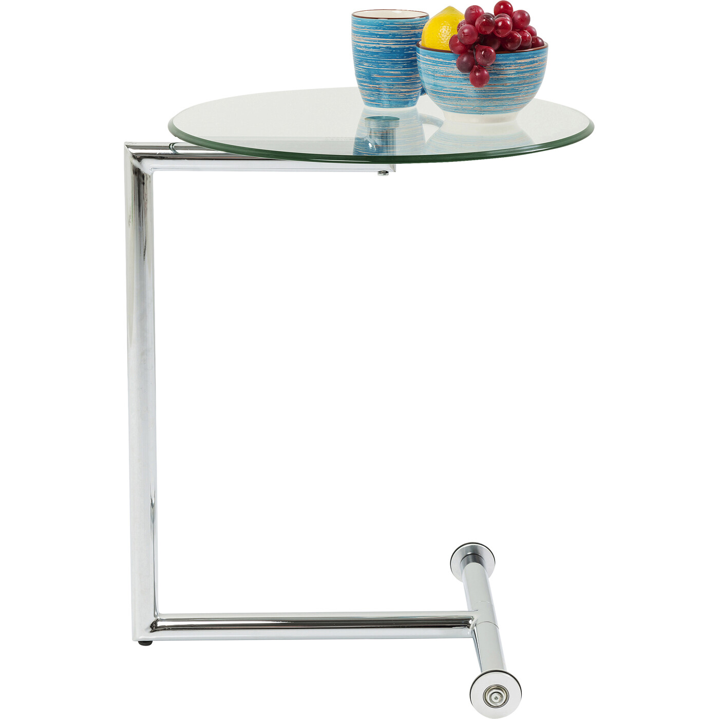 Стол приставной Easy Living Clear Ø46 см от KARE Design