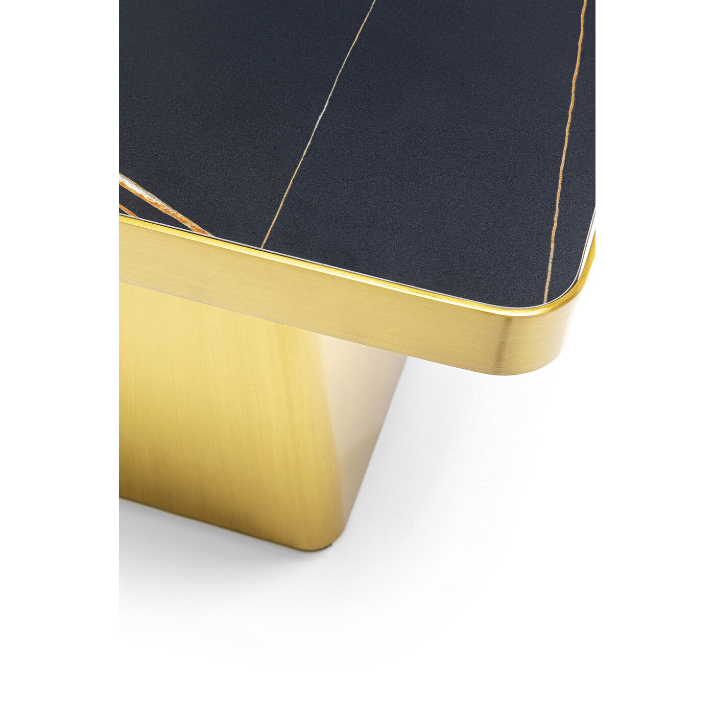 Стол кофейный Miler Gold 80x80 см от KARE Design