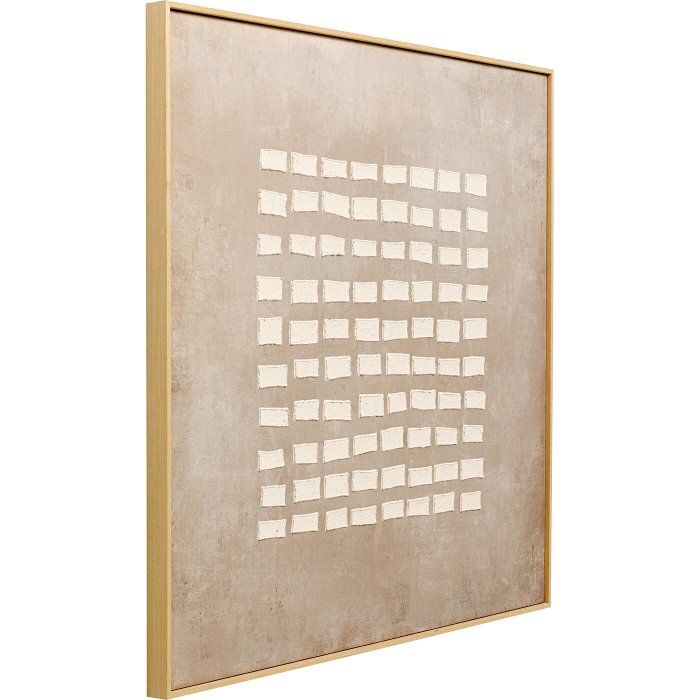Картина на холсте Art Row Beige 100x100cm от KARE Design