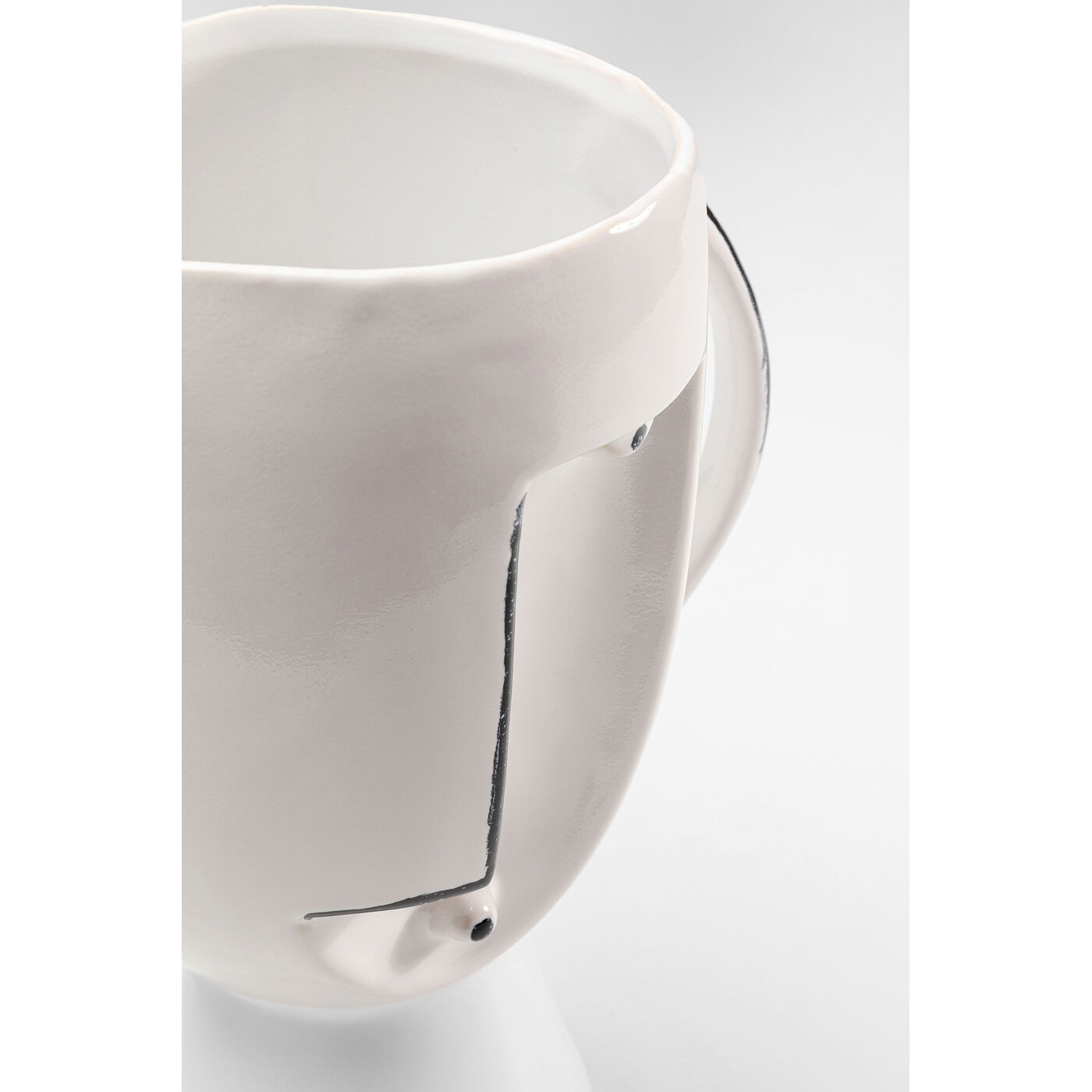 Ваза Face Pot «Лицо» 30 см от KARE Design