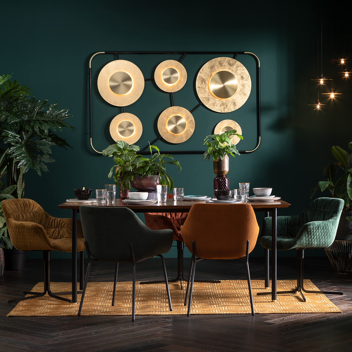 Светильник настенный Disc 6 light от KARE Design