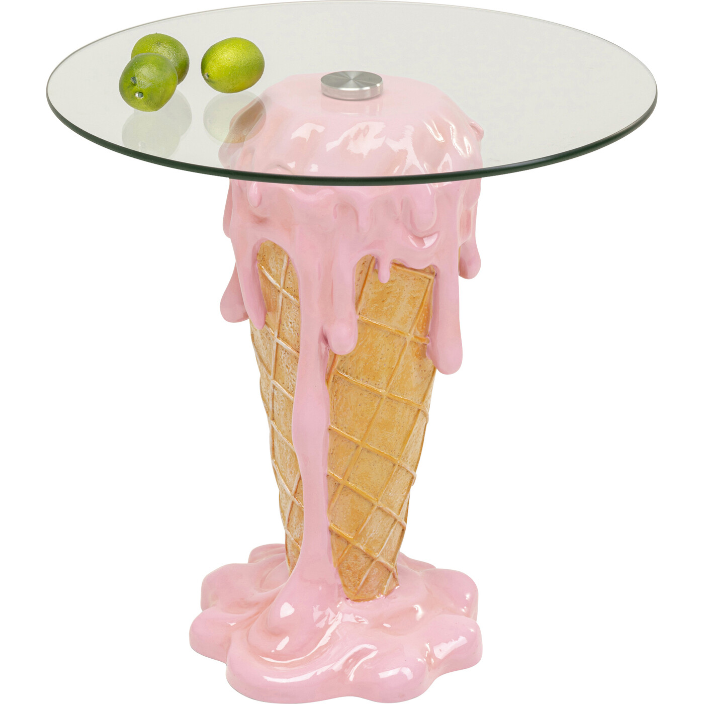 Приставной стол Ice Cream "Мороженое" Ø45cm от KARE Design