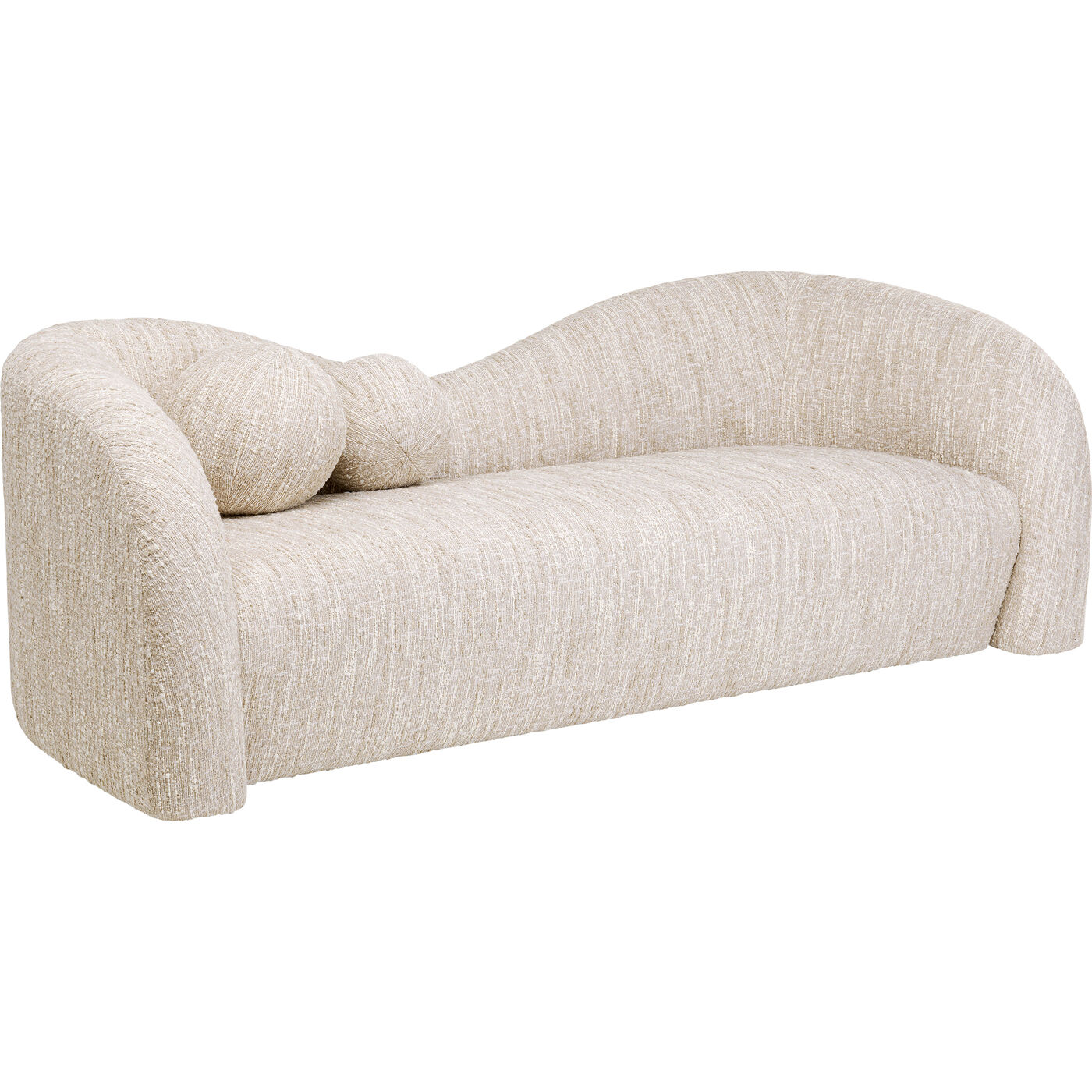 Диван 2-х местный Livia Melange Cream 201cm от KARE Design