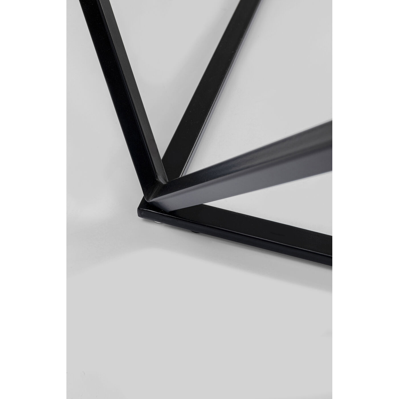 Стол кофейный Cristallo Black 80x80 см от KARE Design
