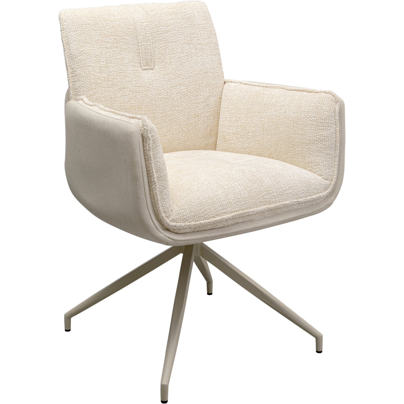 Кресло вращающееся Hilla White от KARE Design