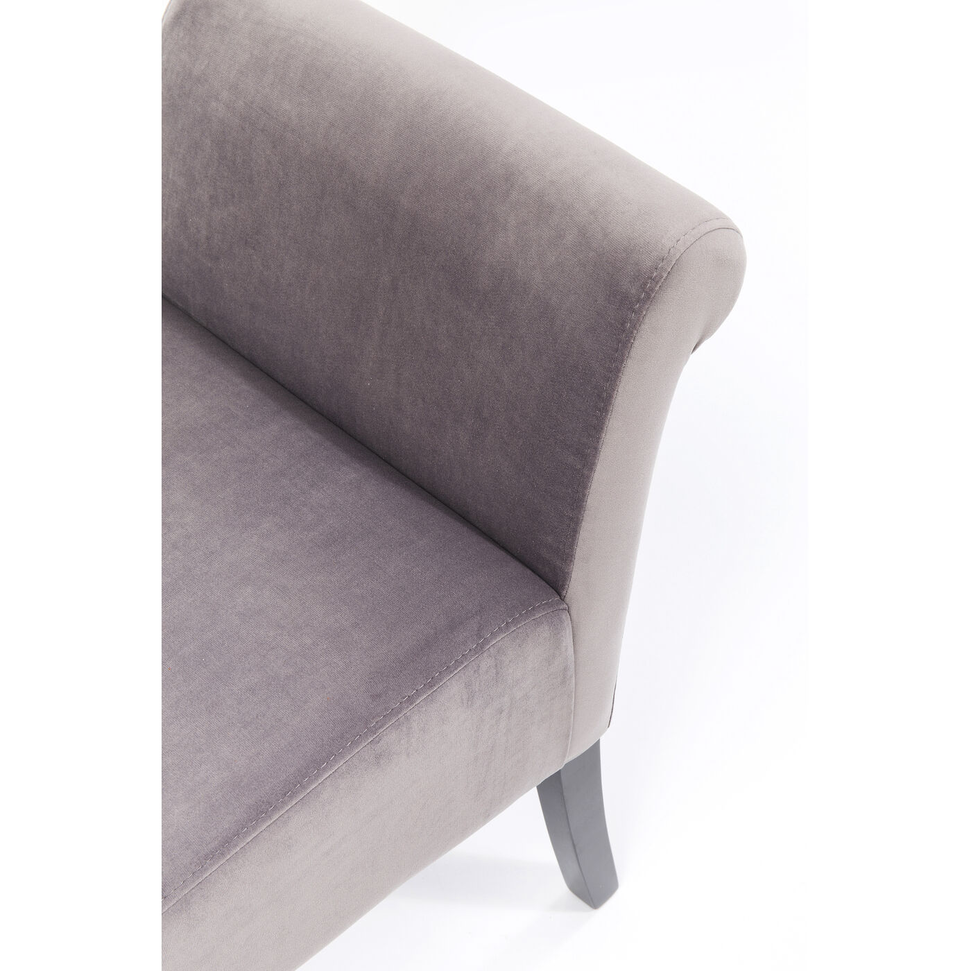 Скамья Motley Velvet Silvergrey от KARE Design