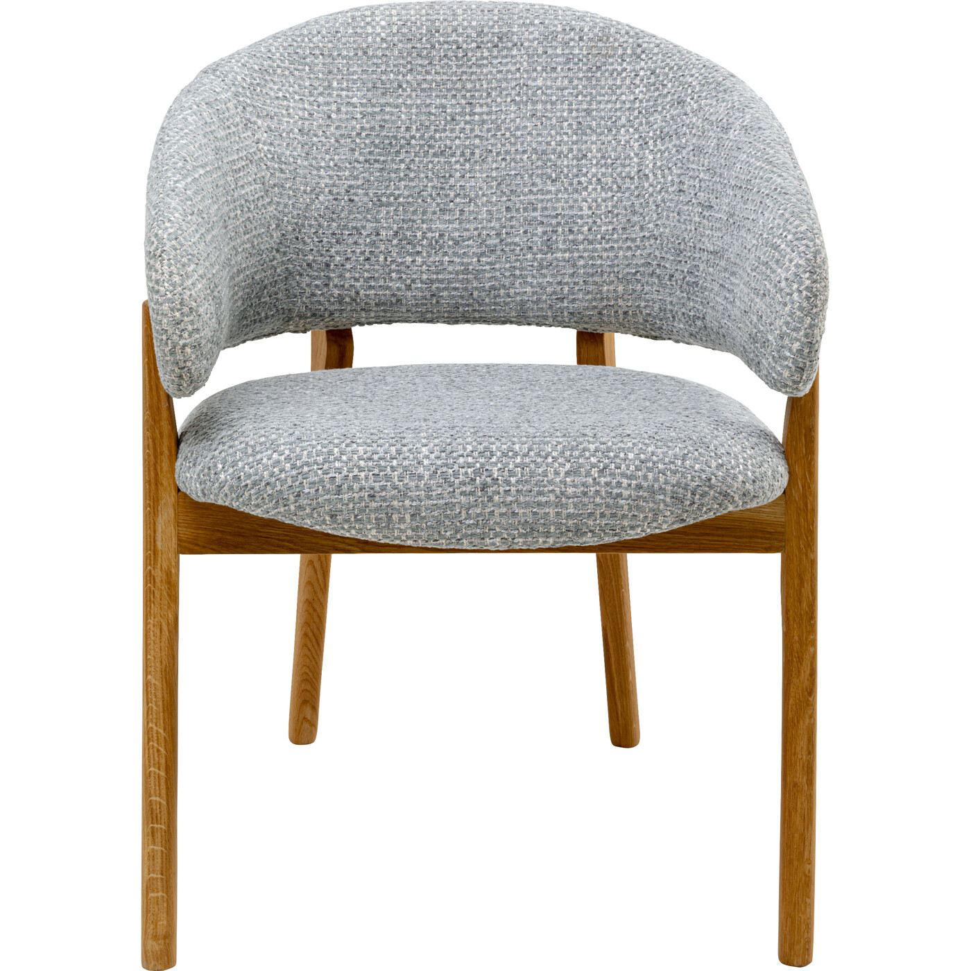 Стул с подлокотниками August Blue Melange от KARE Design