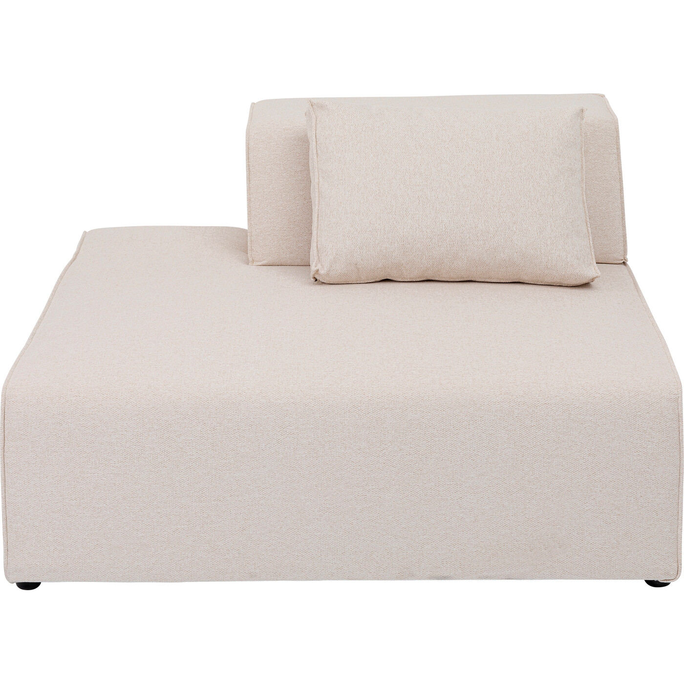 Оттоманка левосторонняя Infinity Ottomane Semi Elements Cream Left от KARE Design
