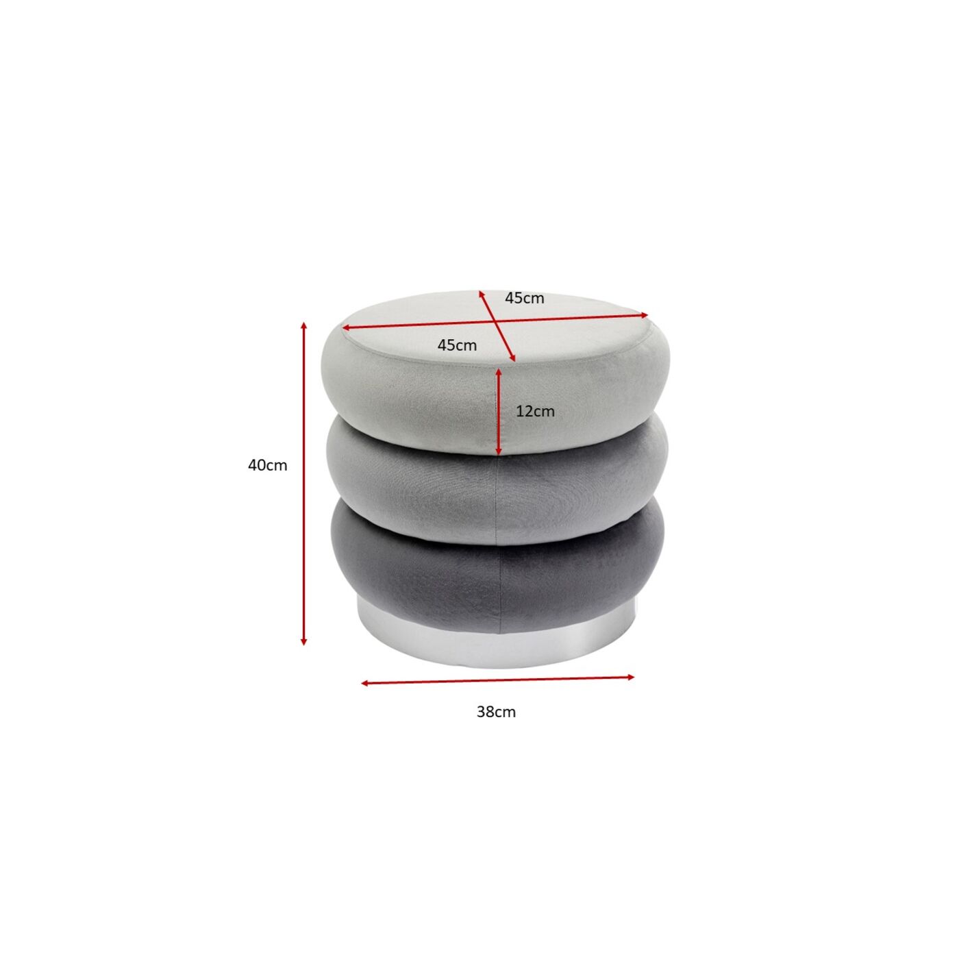 Пуф Sandwich Mauve от KARE Design