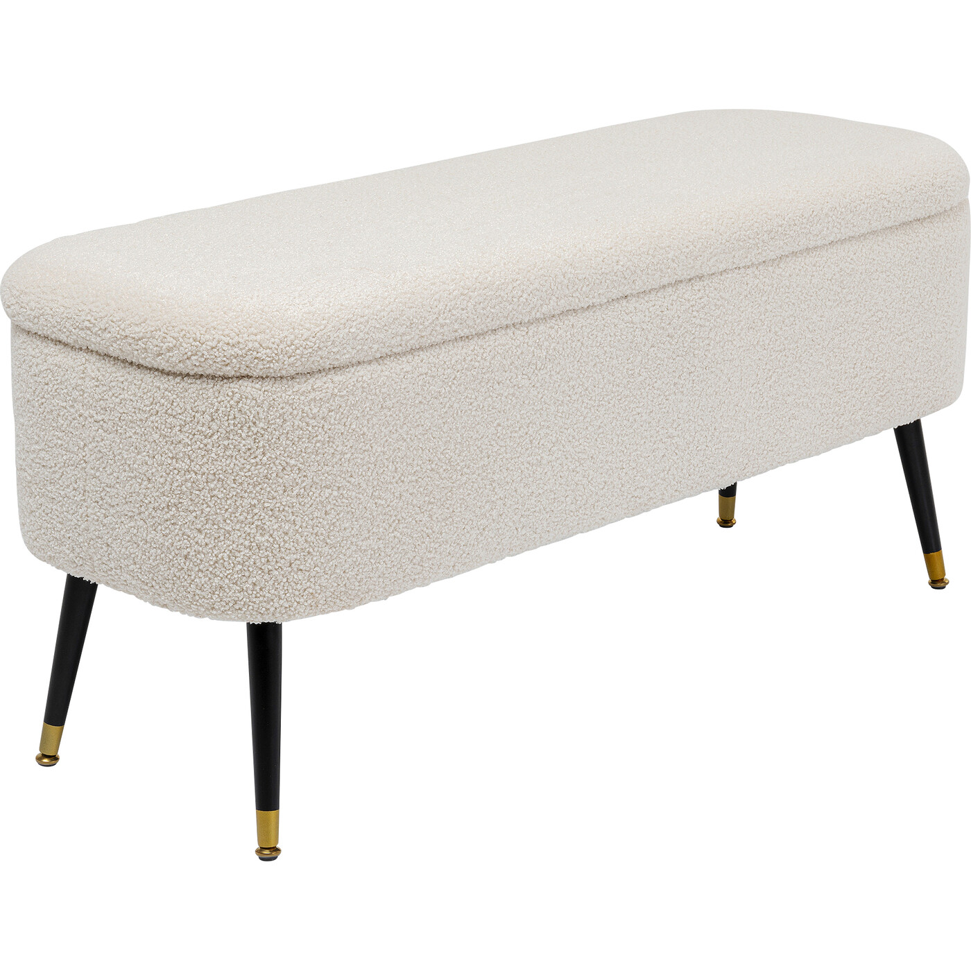 Скамья с отделом для хранения Rico White от KARE Design