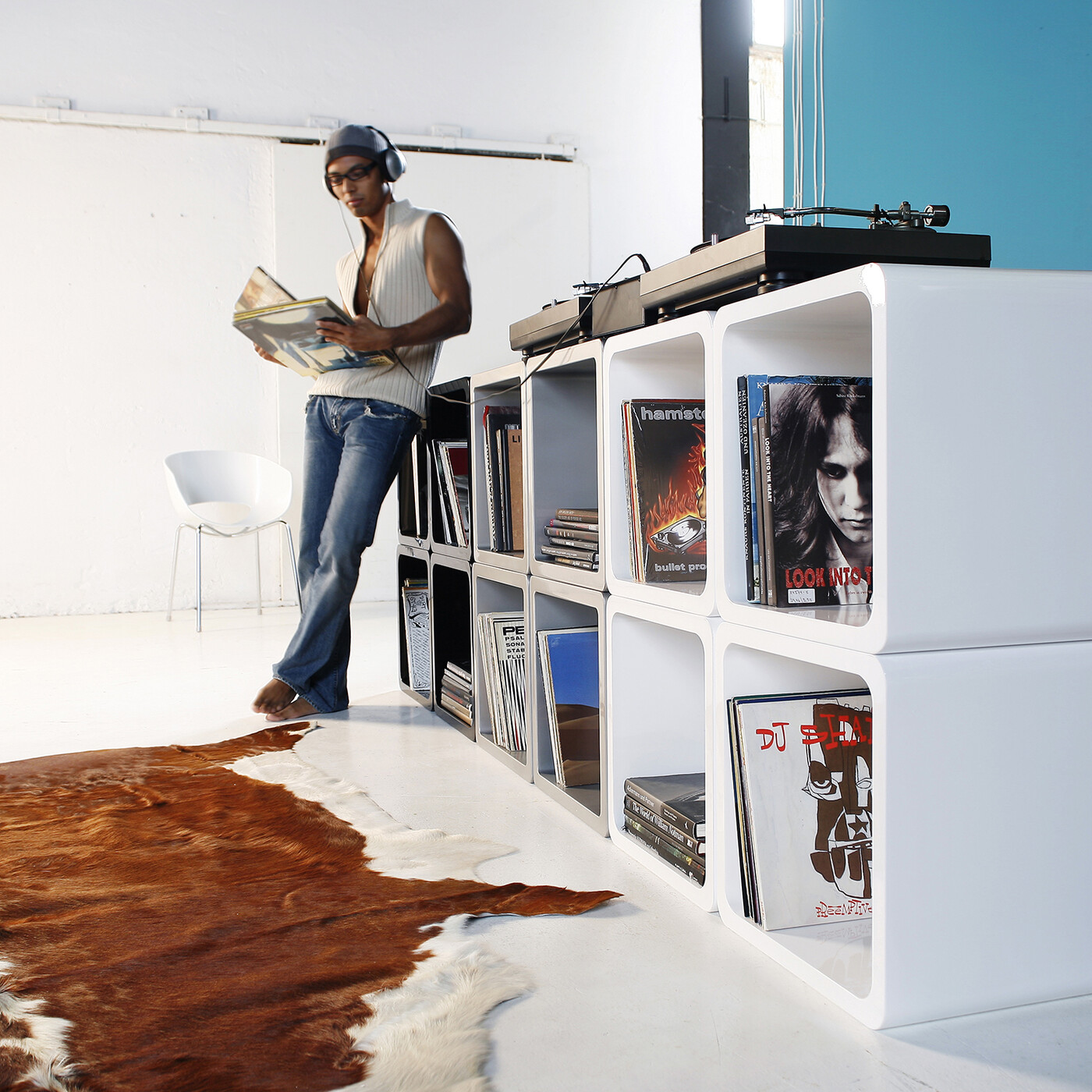 Куб Lounge MDF White от KARE Design