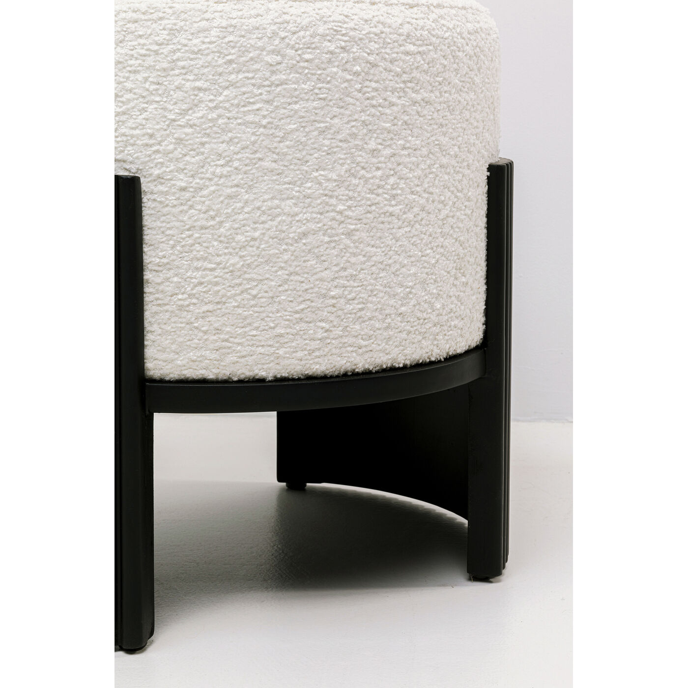 Пуф Samu Black Ø43cm от KARE Design