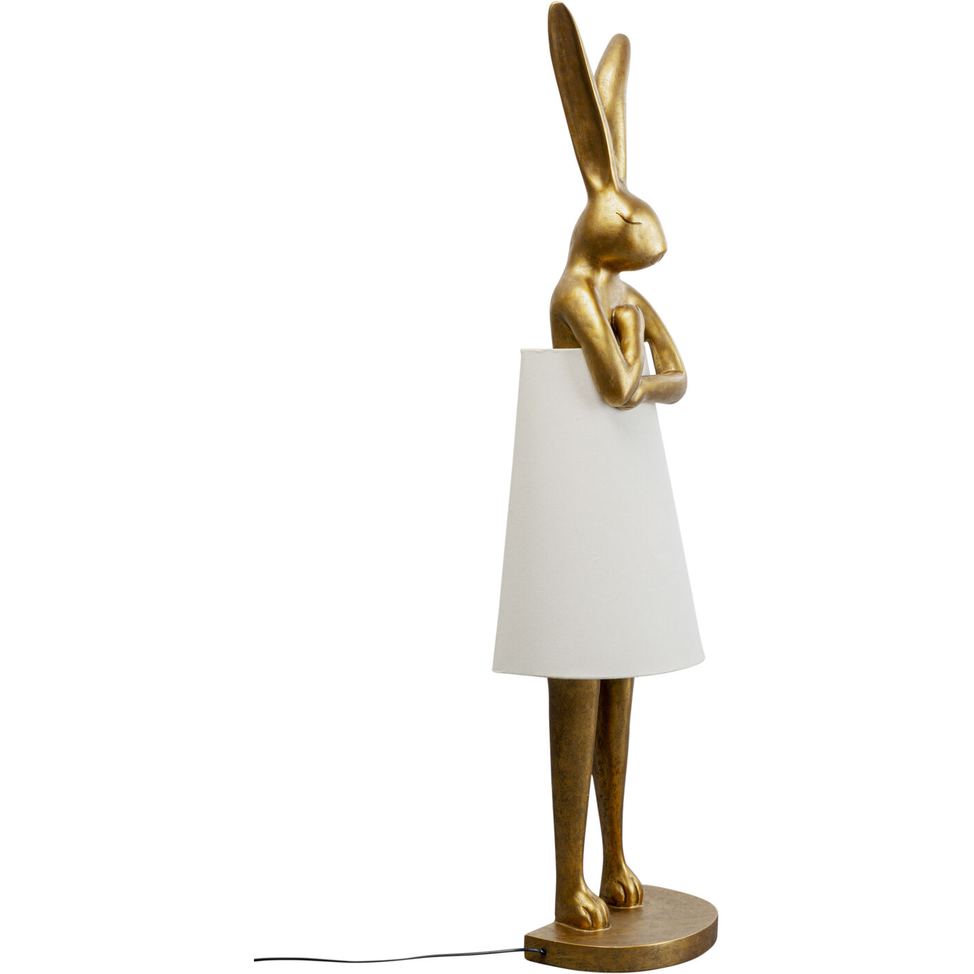Светильник напольный Animal Rabbit Gold/White 150 см