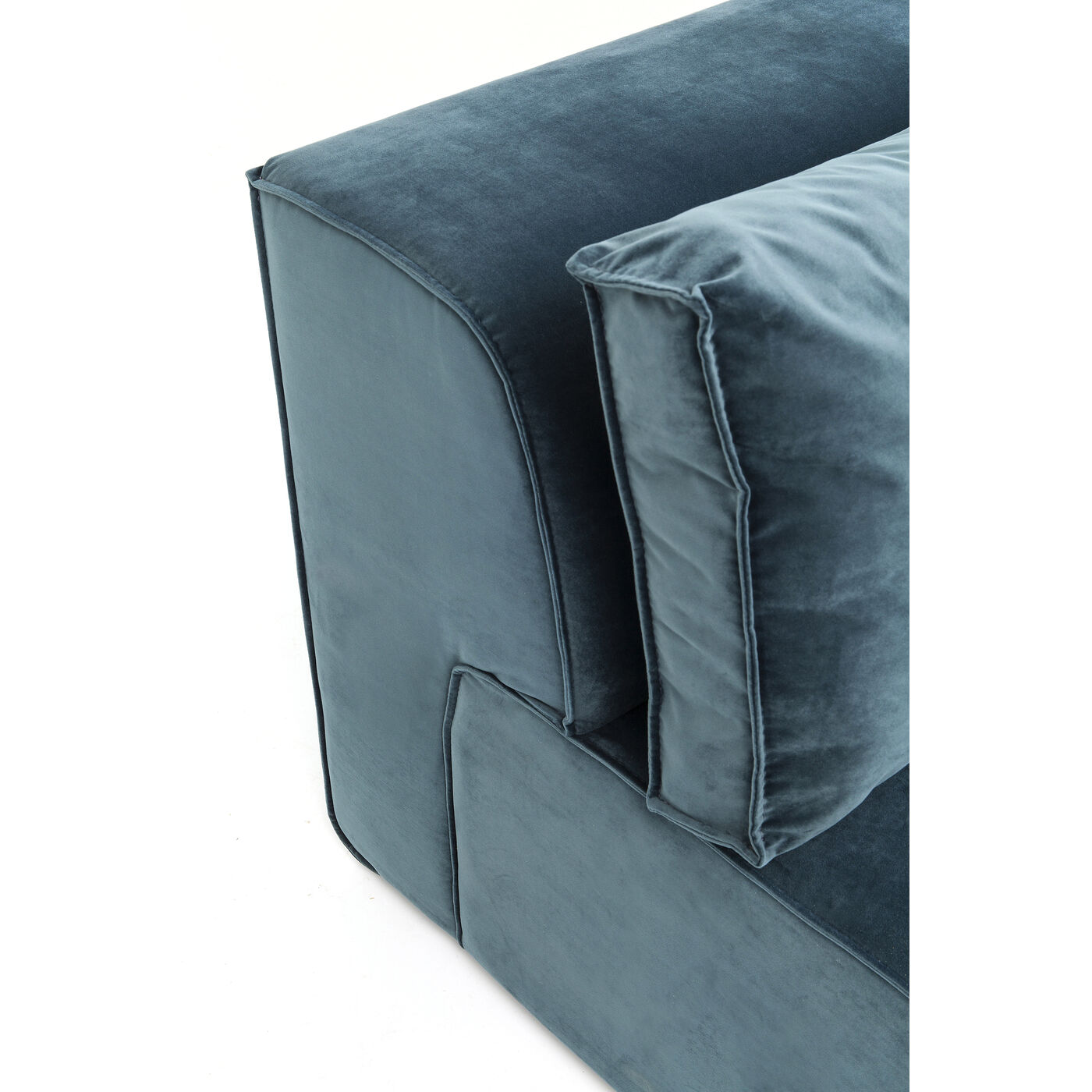 Диван угловой правосторонний Infinity Velvet Ocean Right от KARE Design