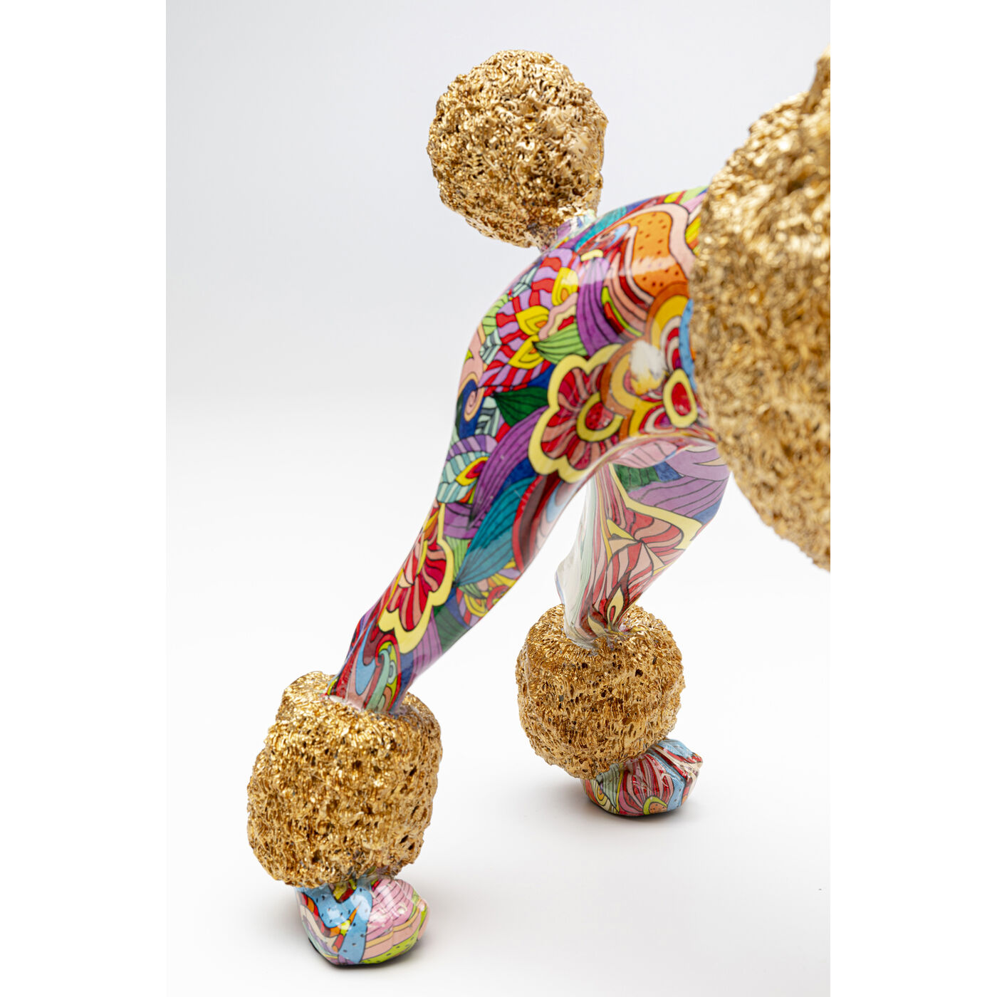 Фигура декоративная Graffiti Poodle «Пудель-граффити» 34 см от KARE Design