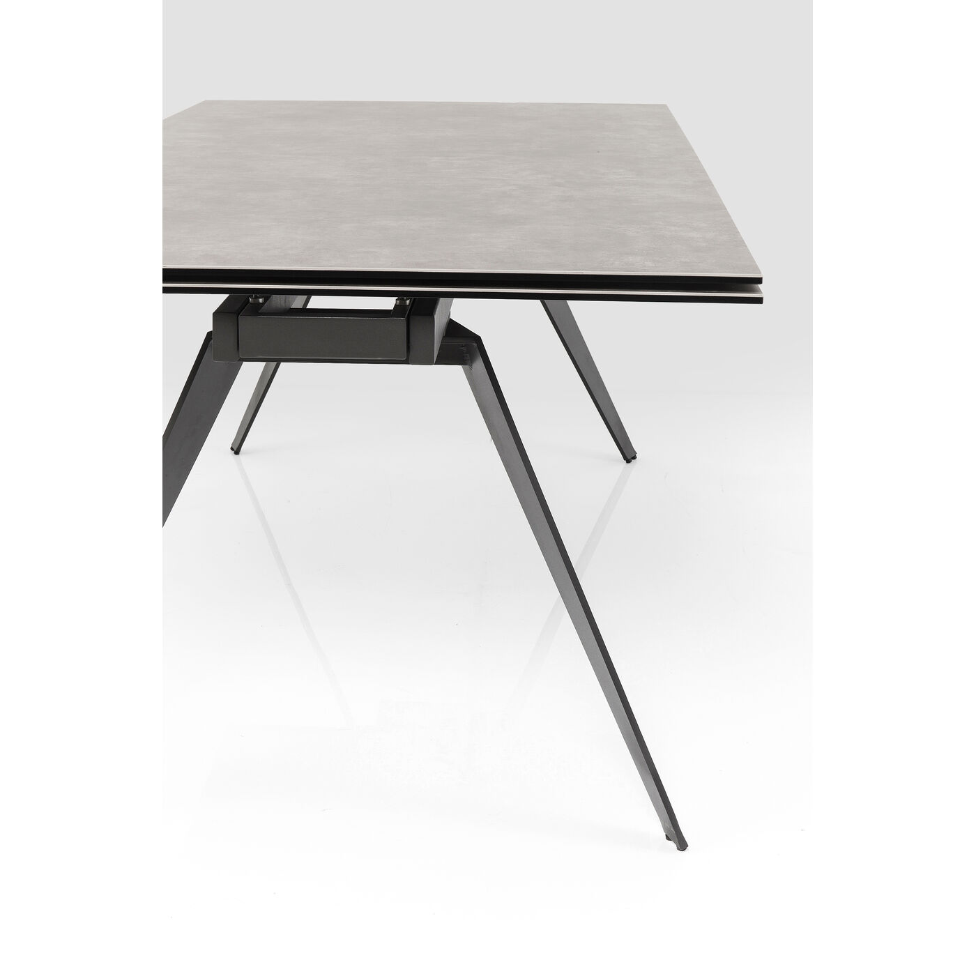 Стол раздвижной Amsterdam Dark 200(45+45)x100 см от KARE Design