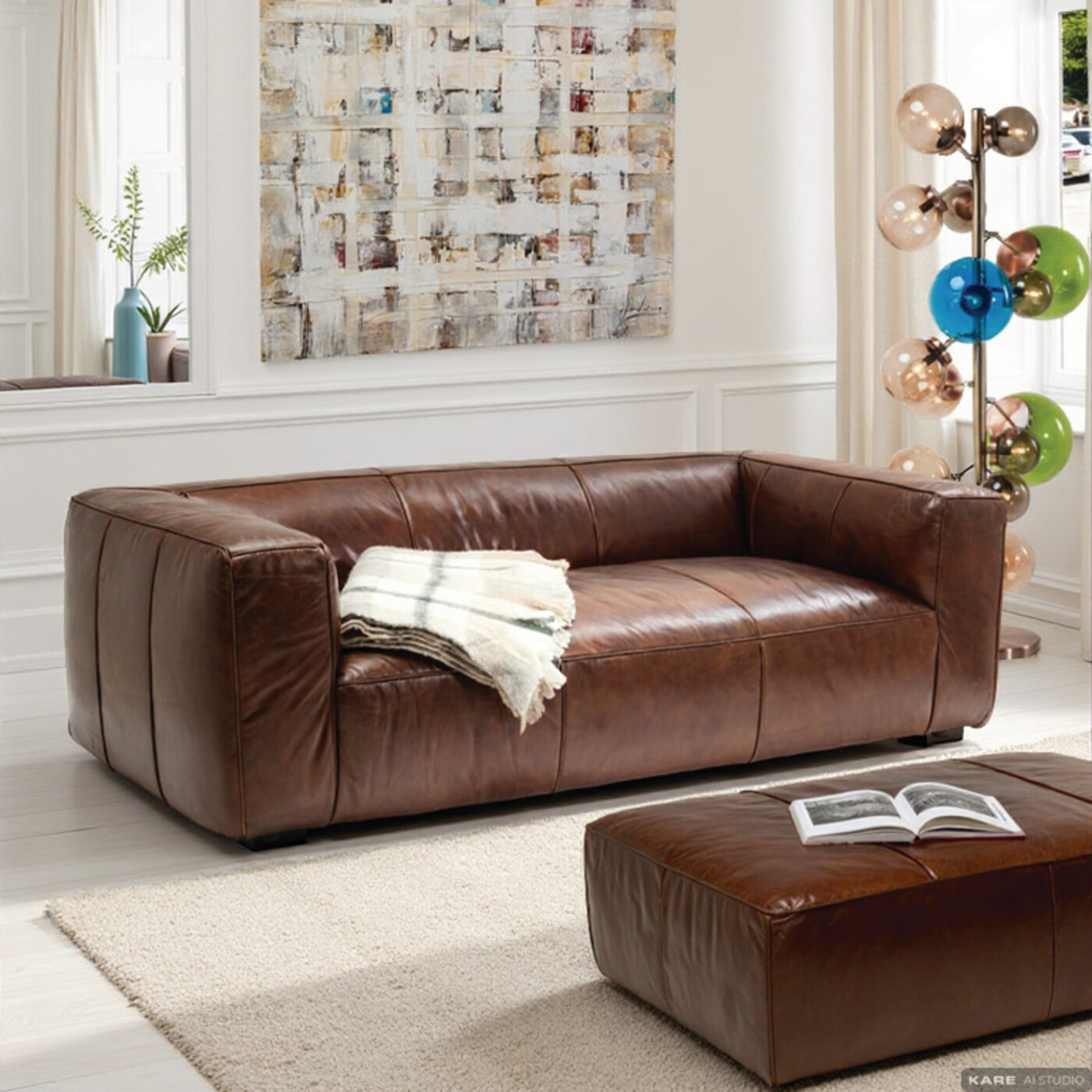 Диван трехместный Cubetto от KARE Design