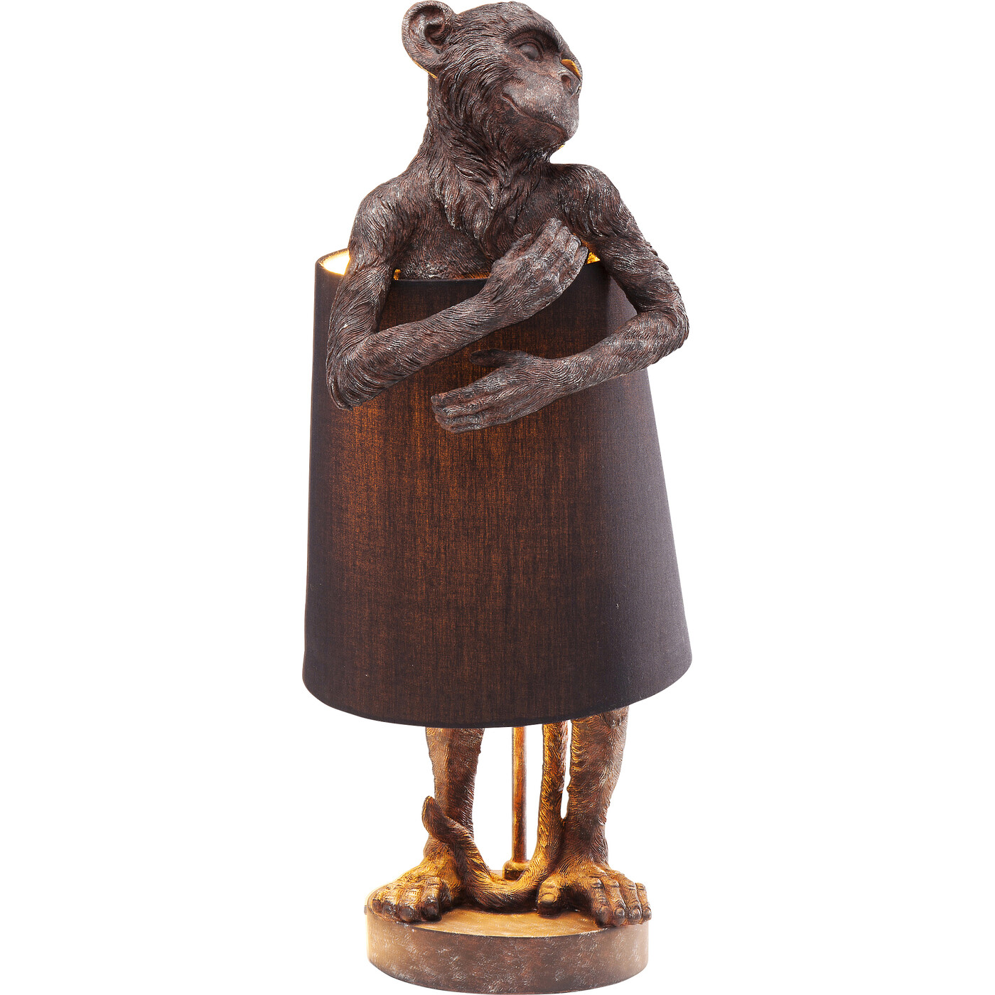 Светильник настольный "Обезьяна" Animal Monkey Brown Black от KARE Design